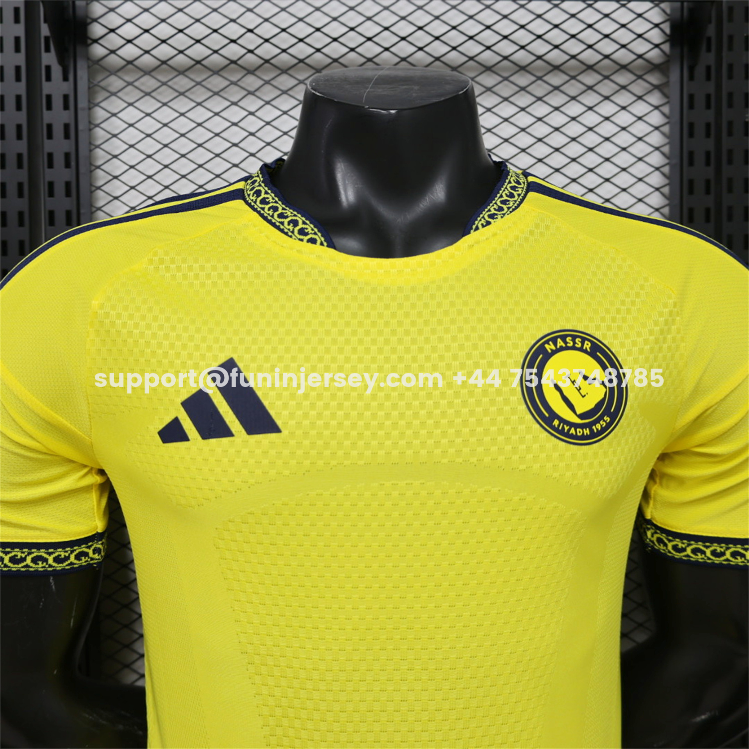 Funinjersey-Al Nassr Riyadh Victory 26-27 Home Jersey - Player Version