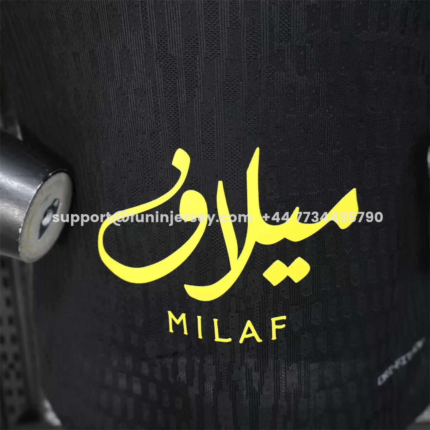 Funinjersey-Al Ittihad Jeddah United 25-26 Third Jersey With Chest Sponsor - Player Version