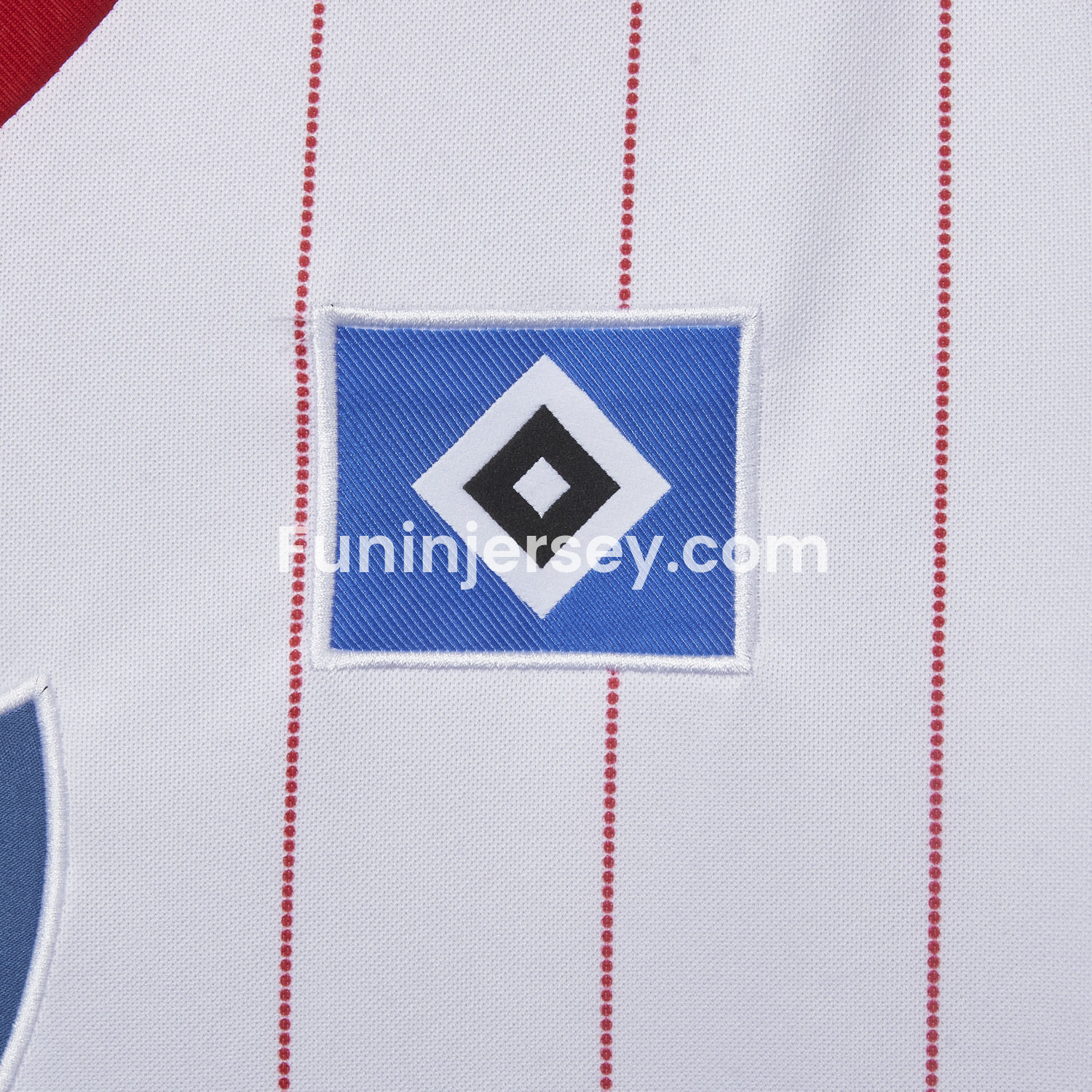 Funinjersey-Retro Hamburger SV 83-84 Home Jersey