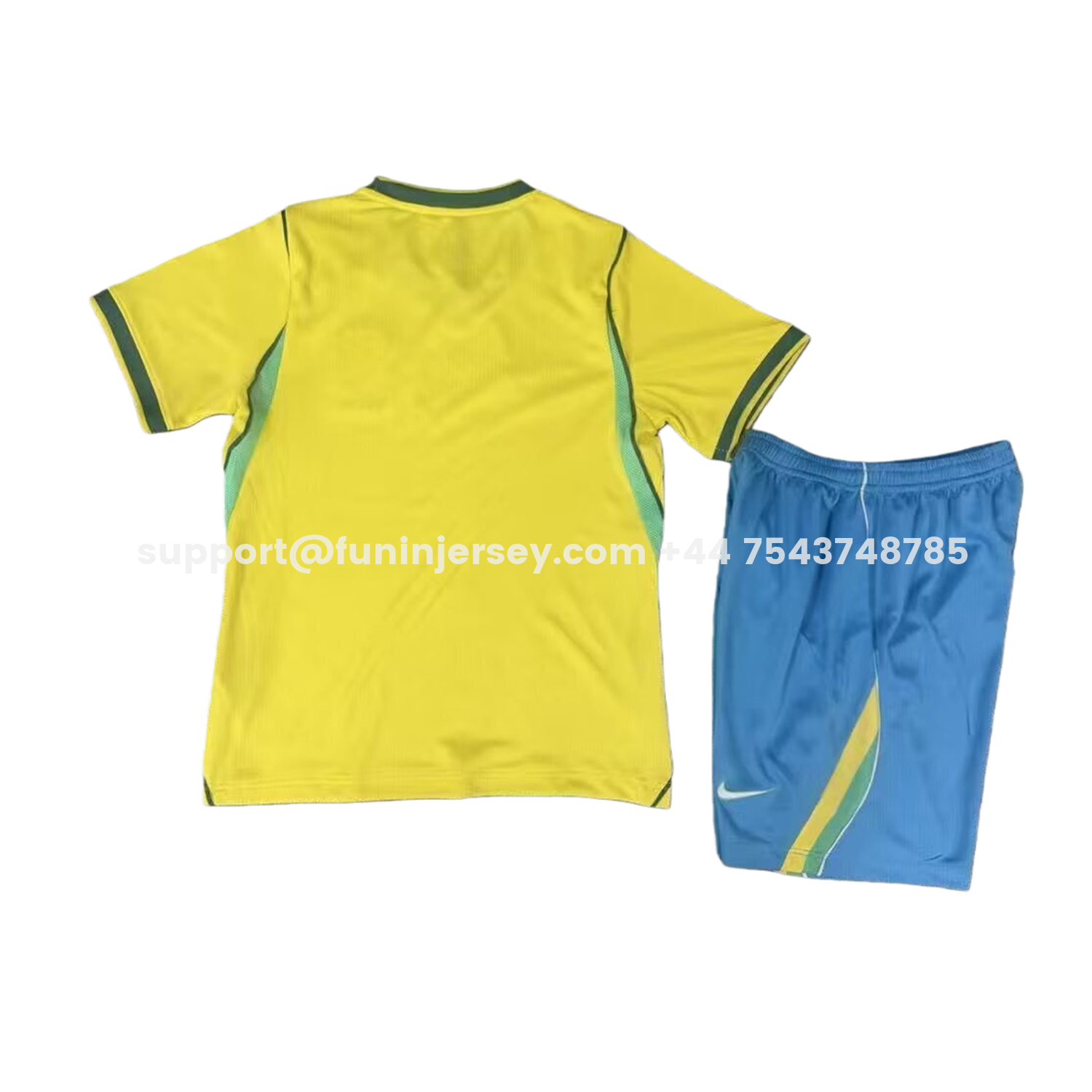 Funinjersey-Brazil 2026 Home Kids Kit
