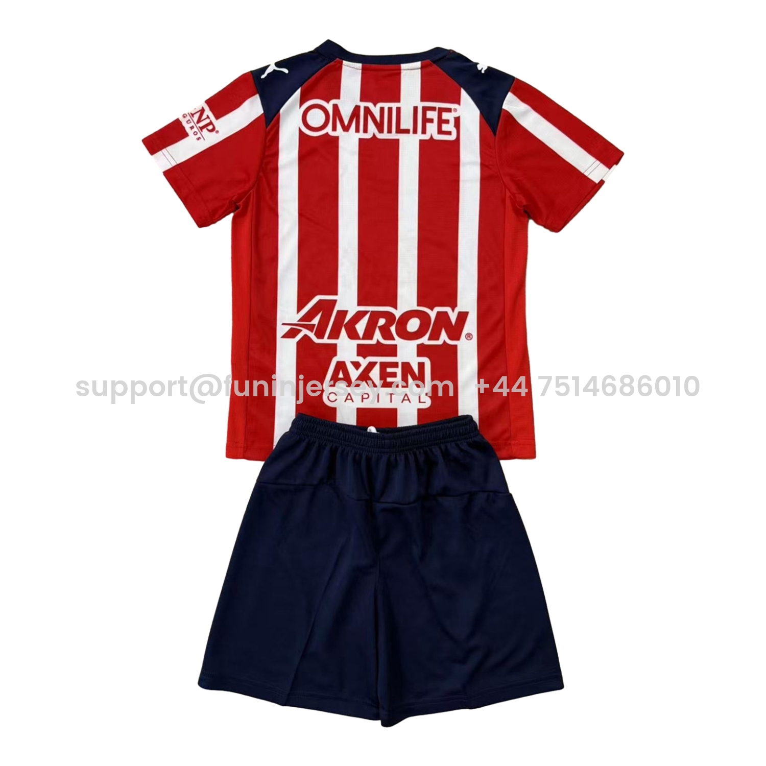 Funinjersey-Chivas de Guadalajara 25-26 Home Men's Adult Jersey Set - Fans Version