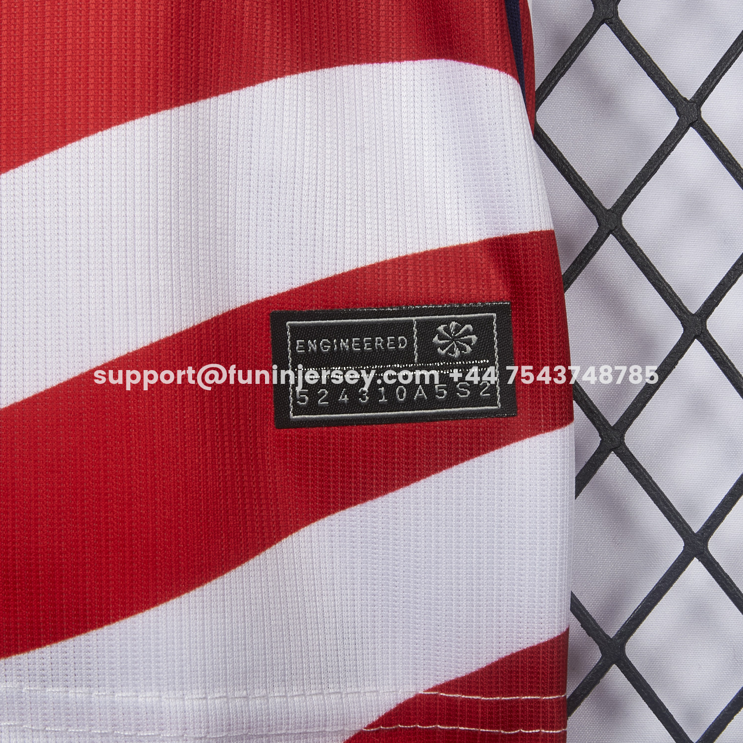Funinjersey-【Back Blank】United States USA 2026 Home Kids Kit