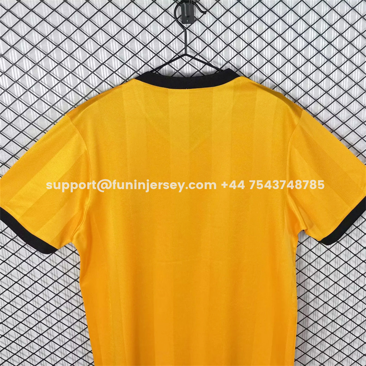 Funinjersey-Retro Wolverhampton Wanderers Wolves 1986-88 Home Jersey