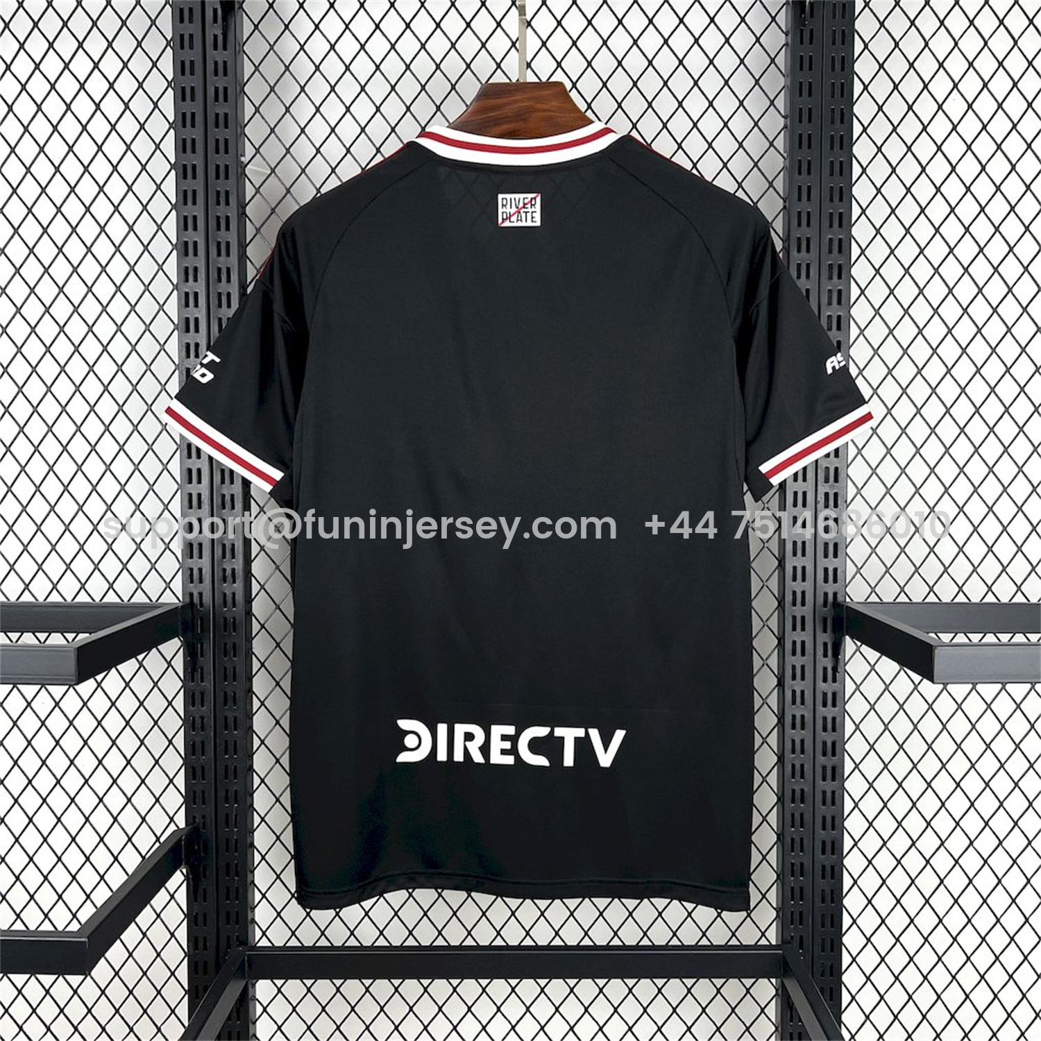 Funinjersey-River Plate 25-26 Away Unsponsored Jersey - Fans Version