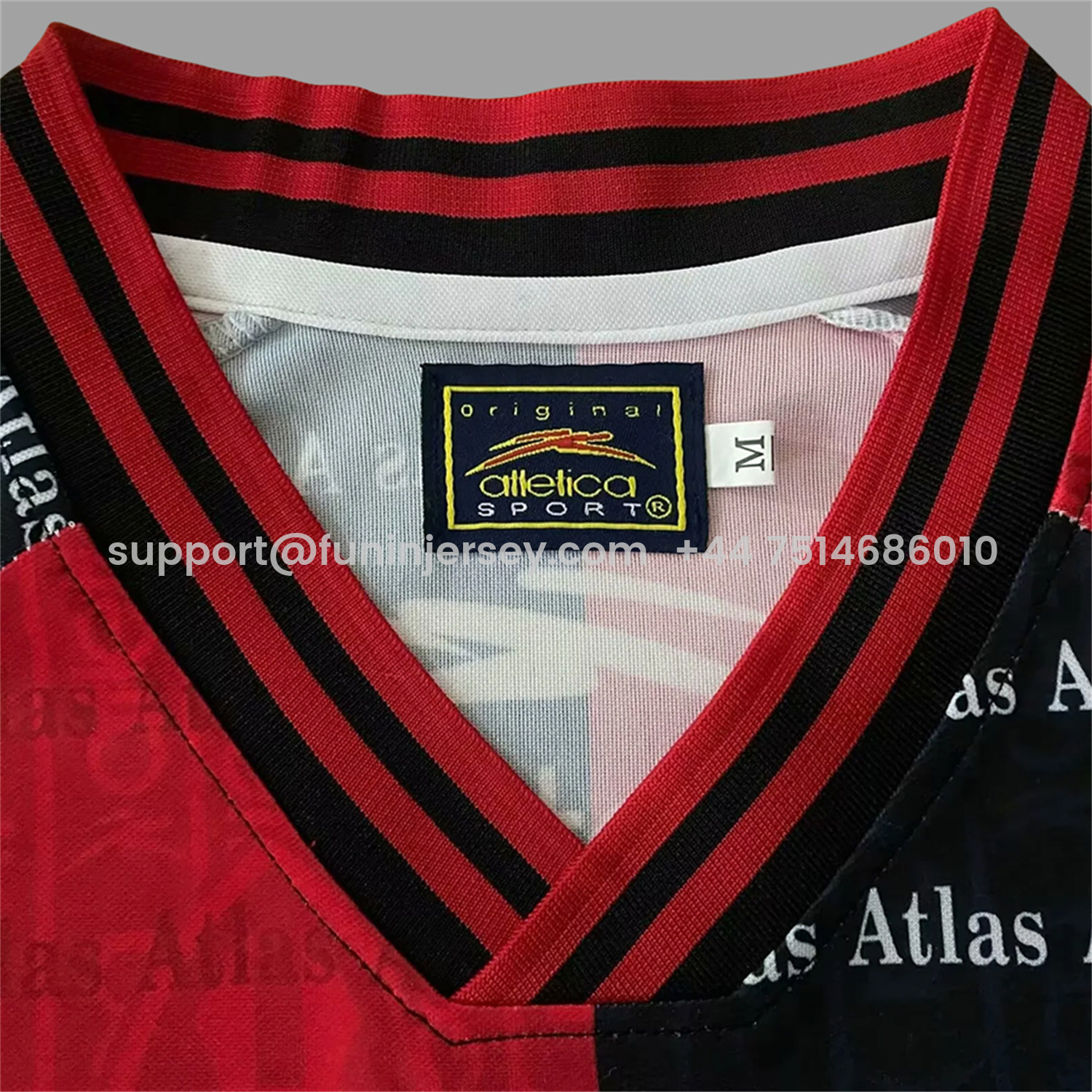 Funinjersey-Retro Atlas FC 1997-98 Home Jersey