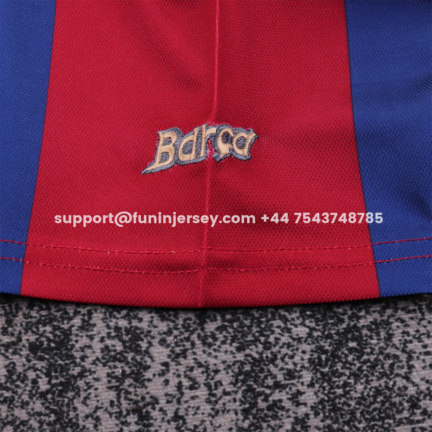 Funinjersey-Retro Barcelona 1998-99 Home Kids Kit