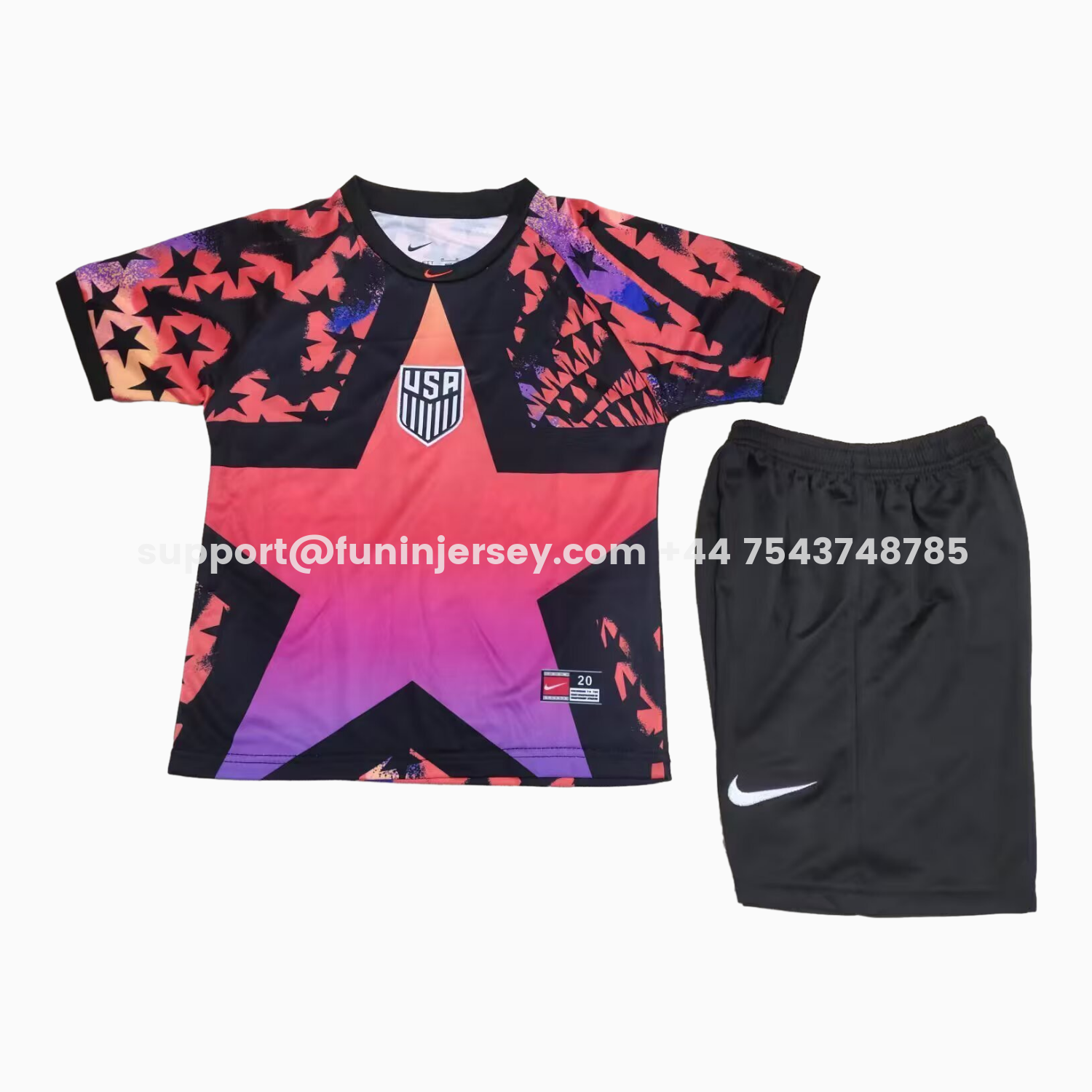 Funinjersey-United States USA 2026 Hollywood Goalkeeper Special Kids Kit