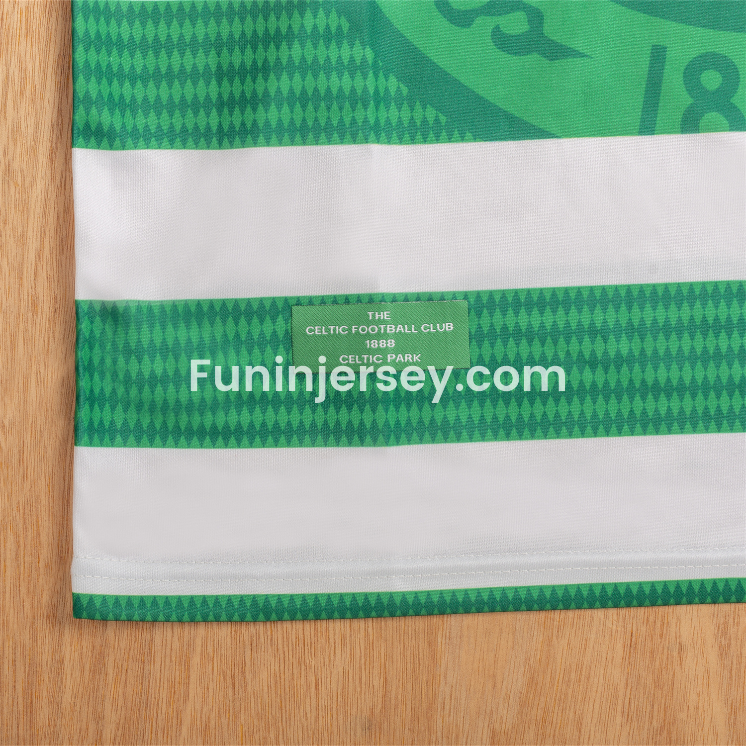 Funinjersey-Retro Celtic 1997-99 Home Jersey