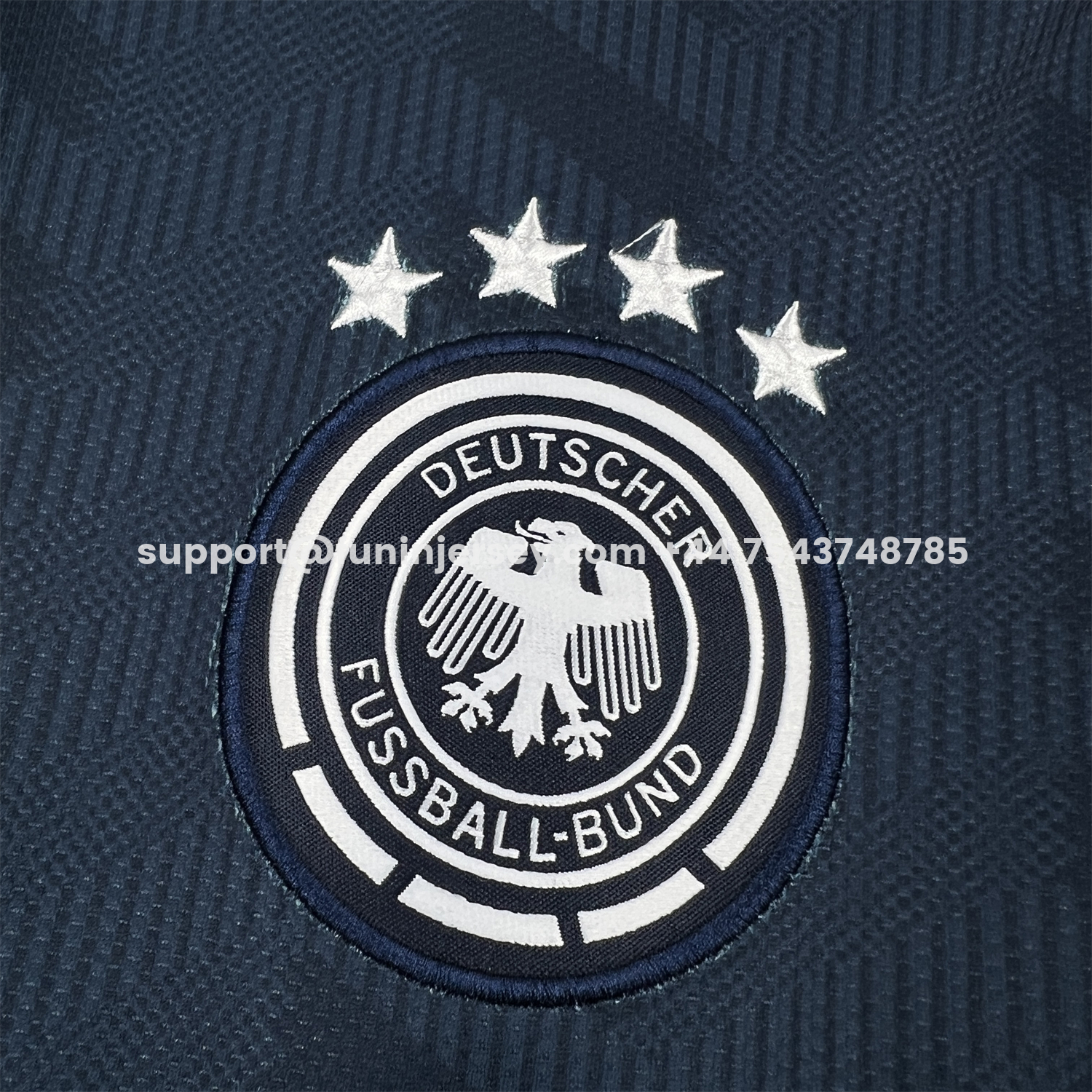 Funinjersey-Germany 2026 Away Long Sleeves Jersey - Fans Version