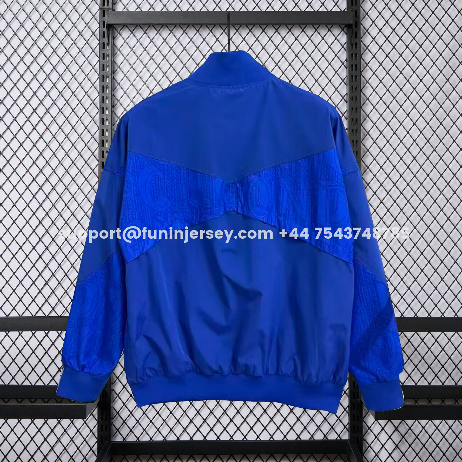 Funinjersey-C.H.E.L.S.E.A 25-26 Windbreaker Jacket - Blue