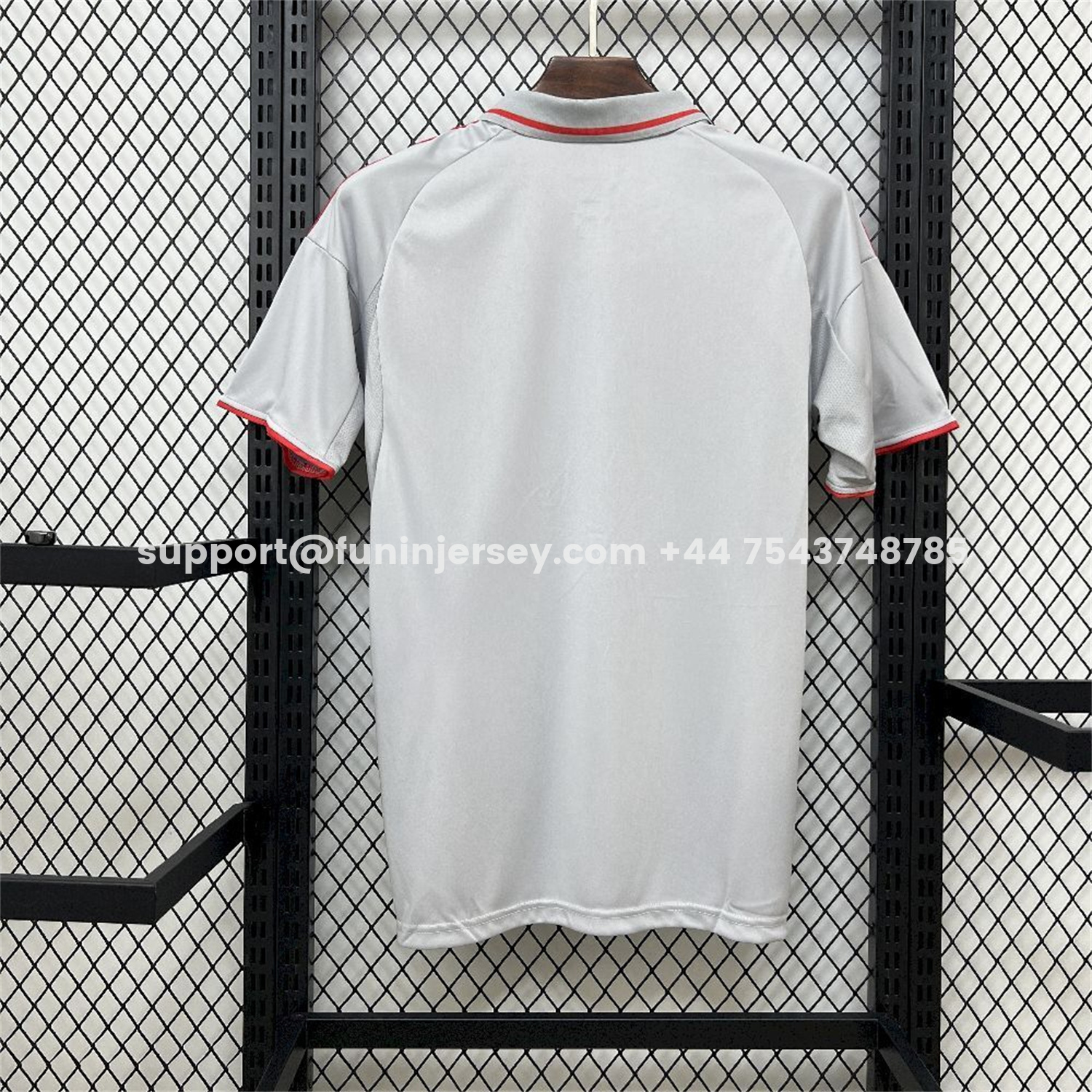 Funinjersey-Lyon 25-26 Third Grey Jersey - Fans Version