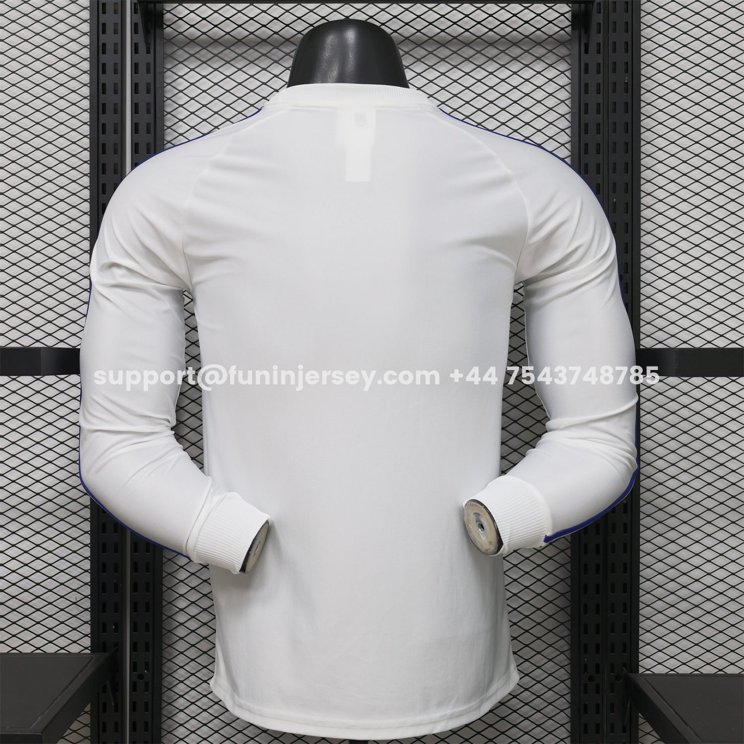 Funinjersey-Leeds United 25-26 Icon Travel Special White Long Sleeves Jersey - Player Version