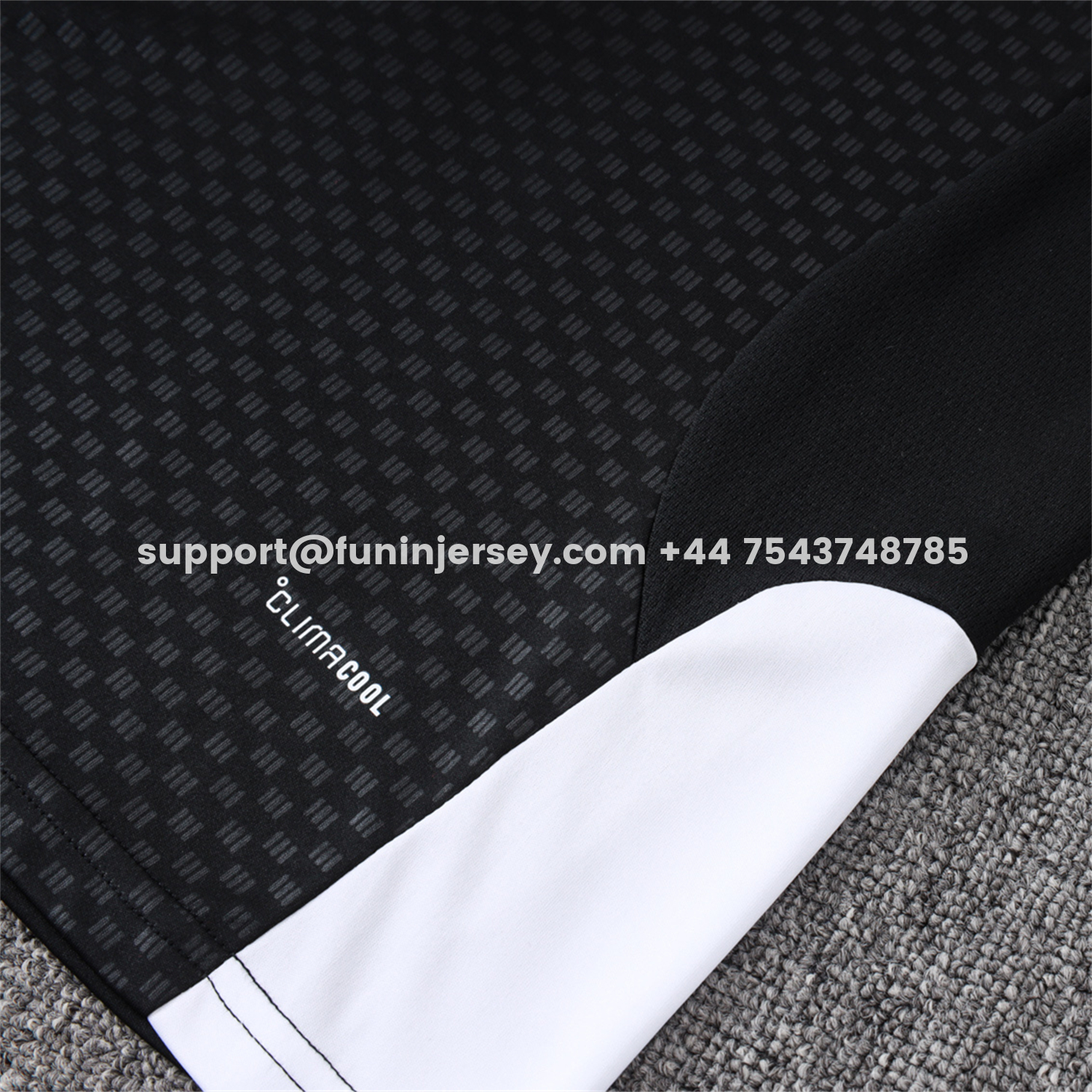 Funinjersey-Arsenal 26-27 Short-Sleeve Training Set - Red Edge Black Top & Shorts