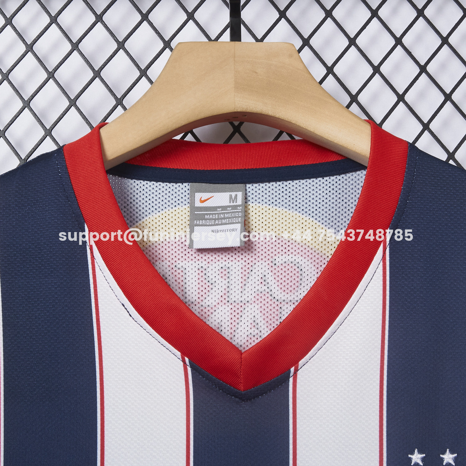 Funinjersey-Retro Rayados Monterrey 09-10 Home Jersey