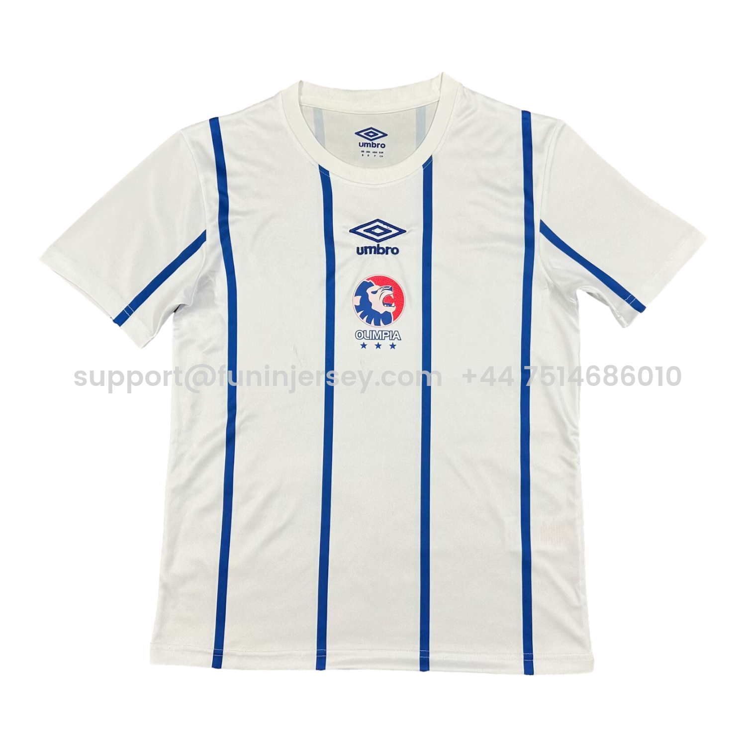 Funinjersey-CD Olimpia 25-26 Pre-Match Training Jersey - Fans Version