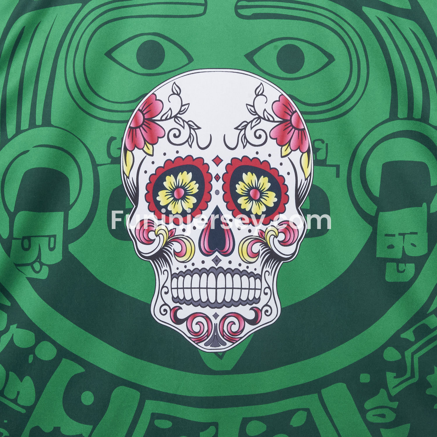 Funinjersey-Retro Mexico 1998 Home Special Edition Jersey