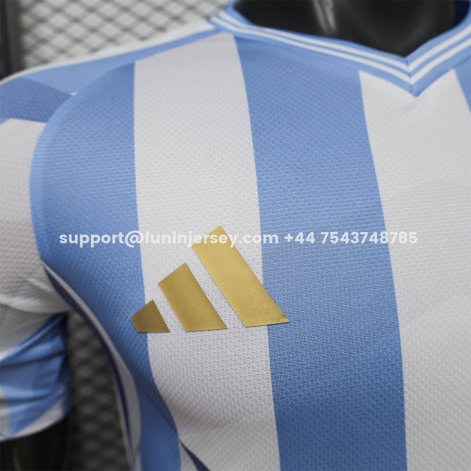Funinjersey-Argentina 2026 Light Blue Water Chestnut Special Jersey - Player Version