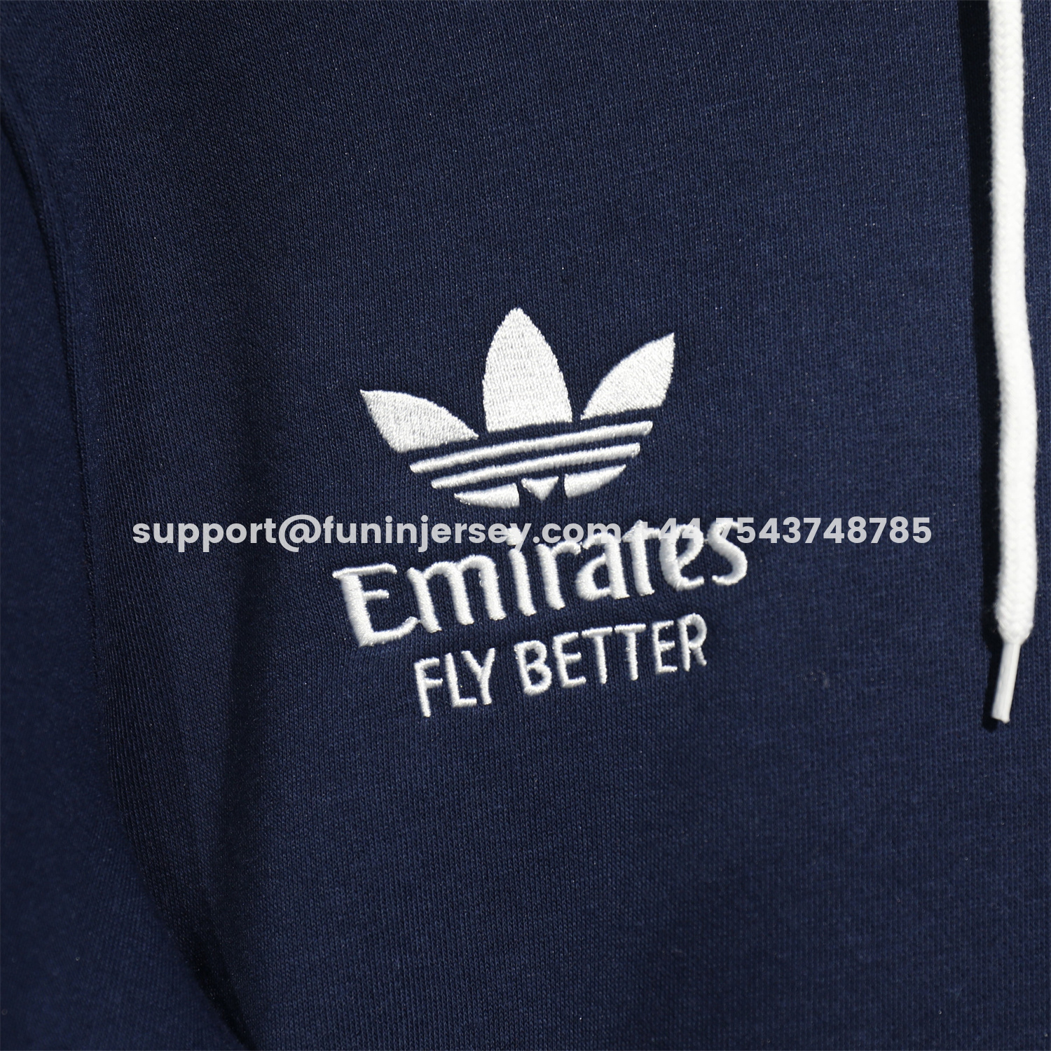 Funinjersey-Arsenal 25-26 Pure Color Training Set - Dark Blue Top and Dark Blue Pants