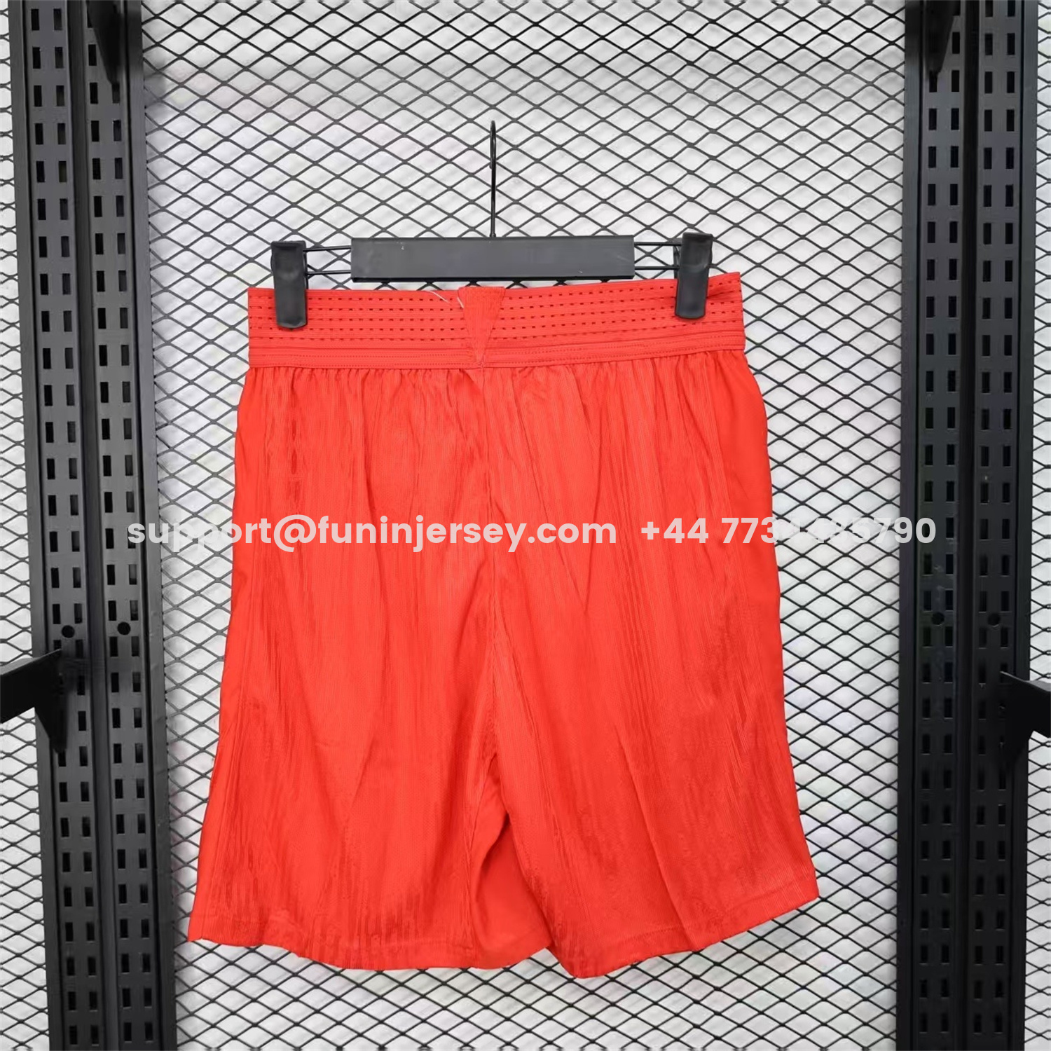 Funinjersey-Paris Saint-Germain PSG 25-26 Third Orange Shorts - Player Version