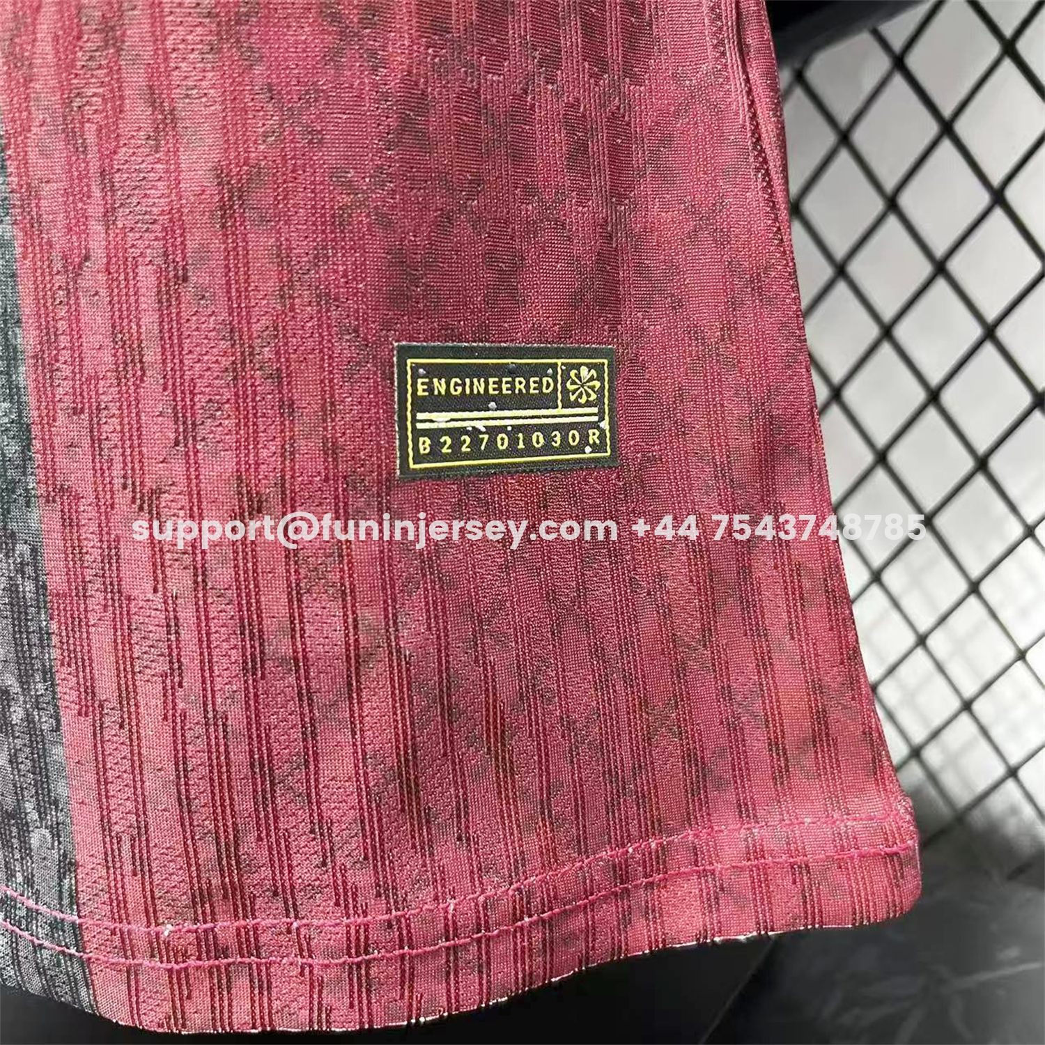 Funinjersey-Paris Saint-Germain PSG 25-26 Red And Yellow Stripes Special Jersey - Player Version