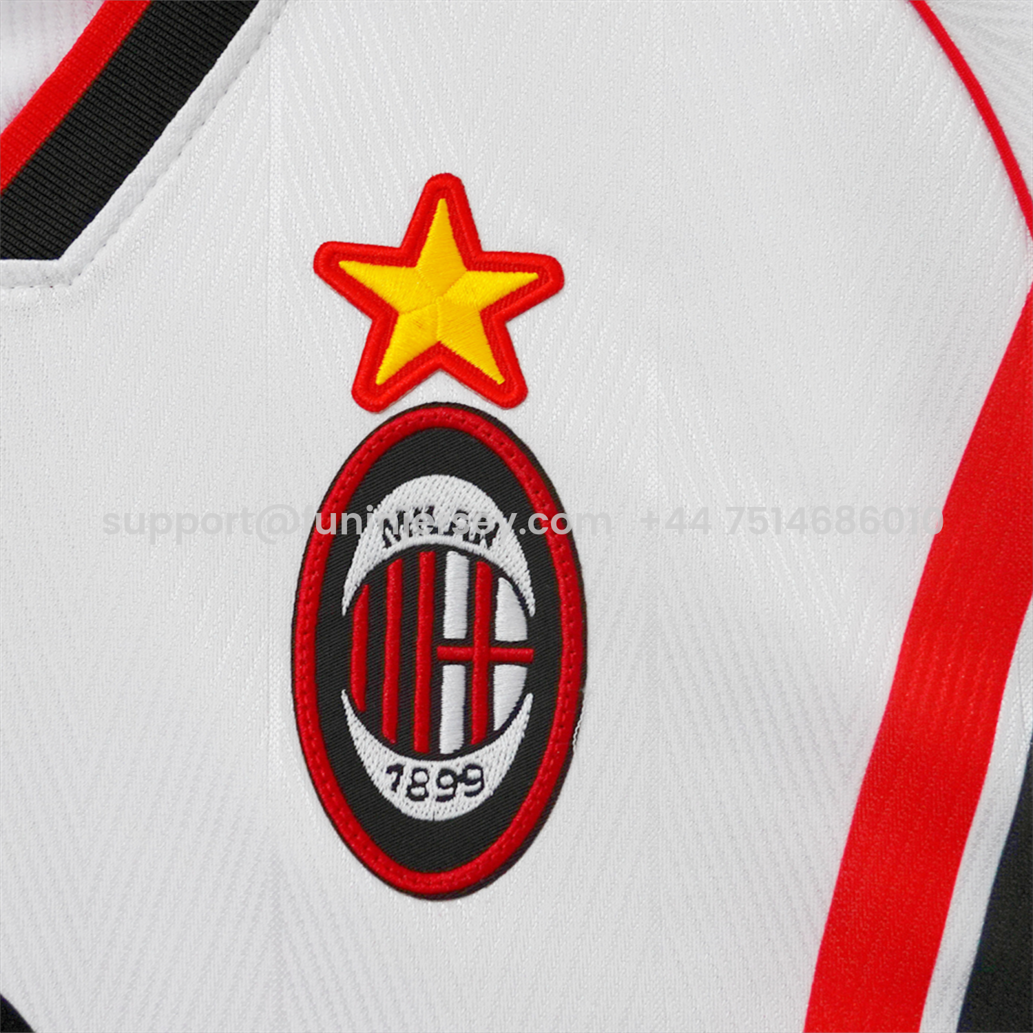Funinjersey-Retro AC Milan 1997-98 Away Long Sleeves Jersey