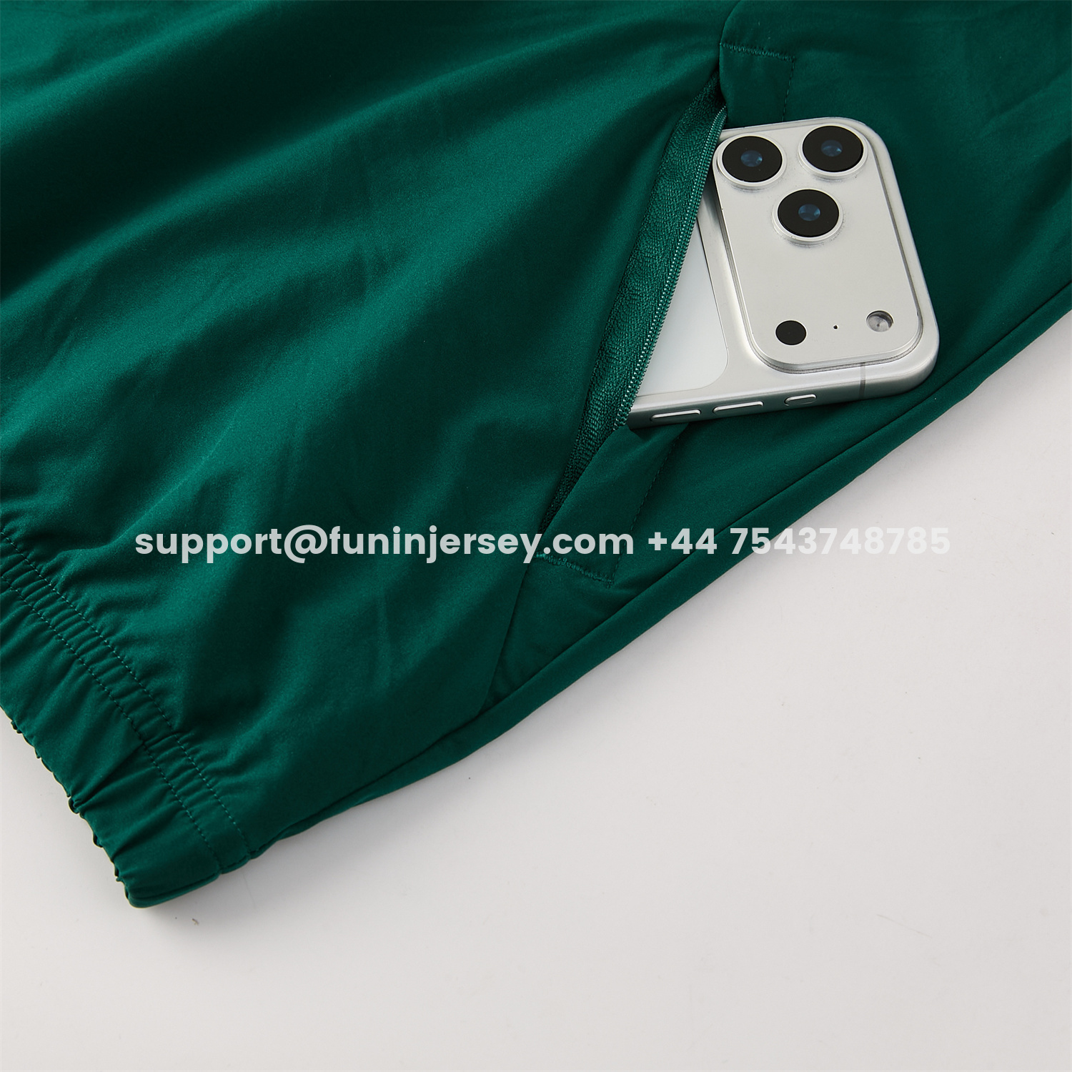 Funinjersey-Italy 2026 Hooded Windbreaker Training Set - Green Top & Pants