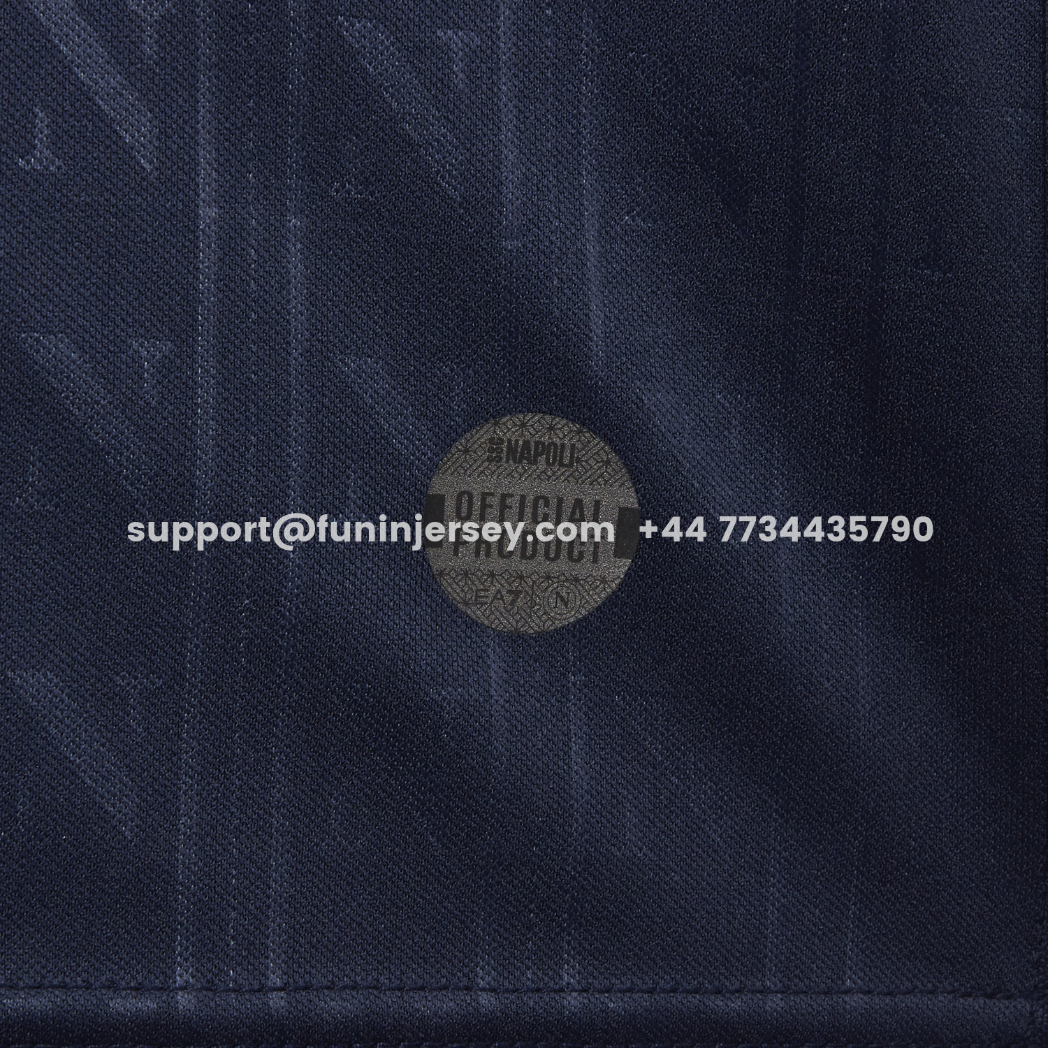 Funinjersey-Napoli 25-26 European Third Deep Blue Jersey - Fans Version