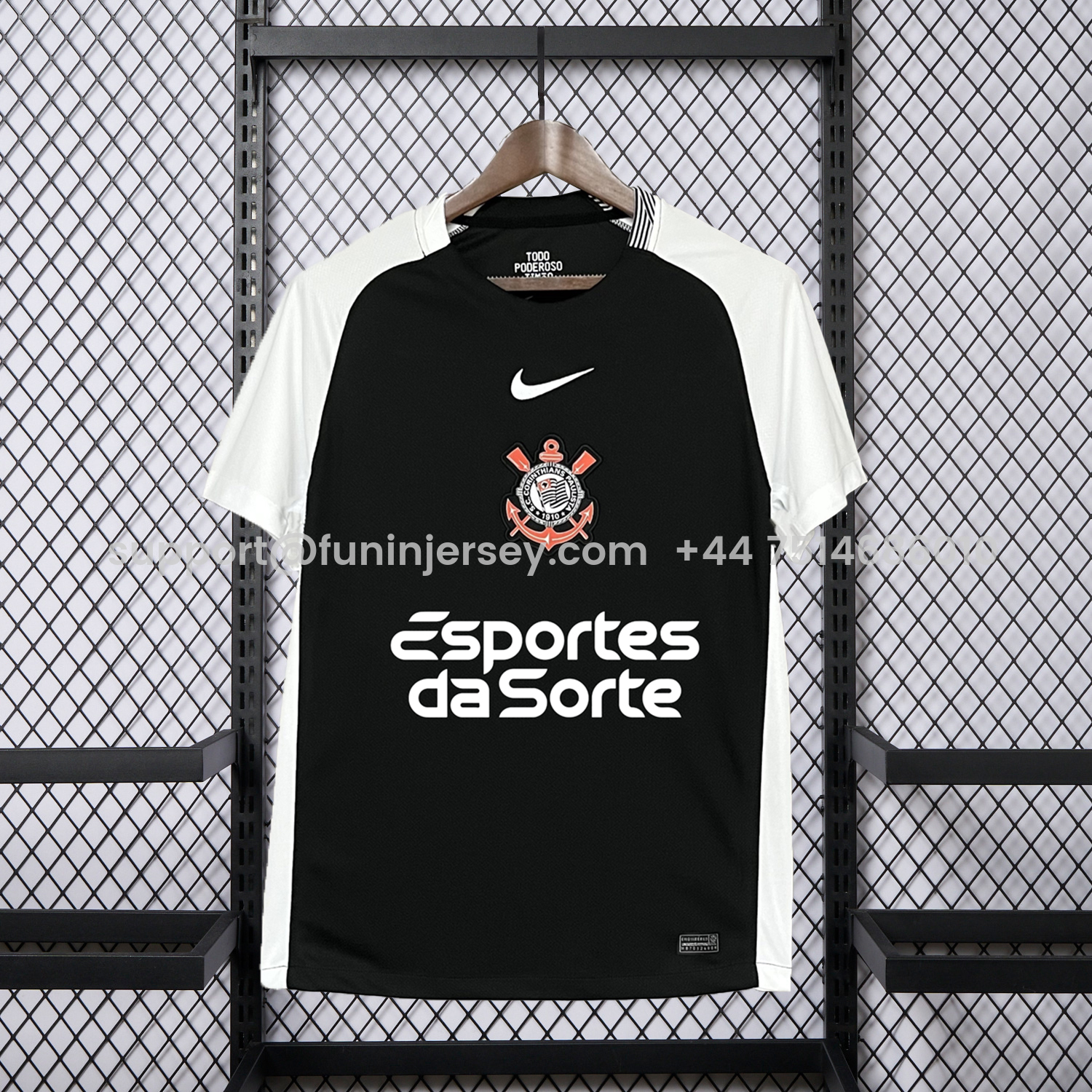 Funinjersey-Corinthians 25-26 Away Jersey - Fans Version