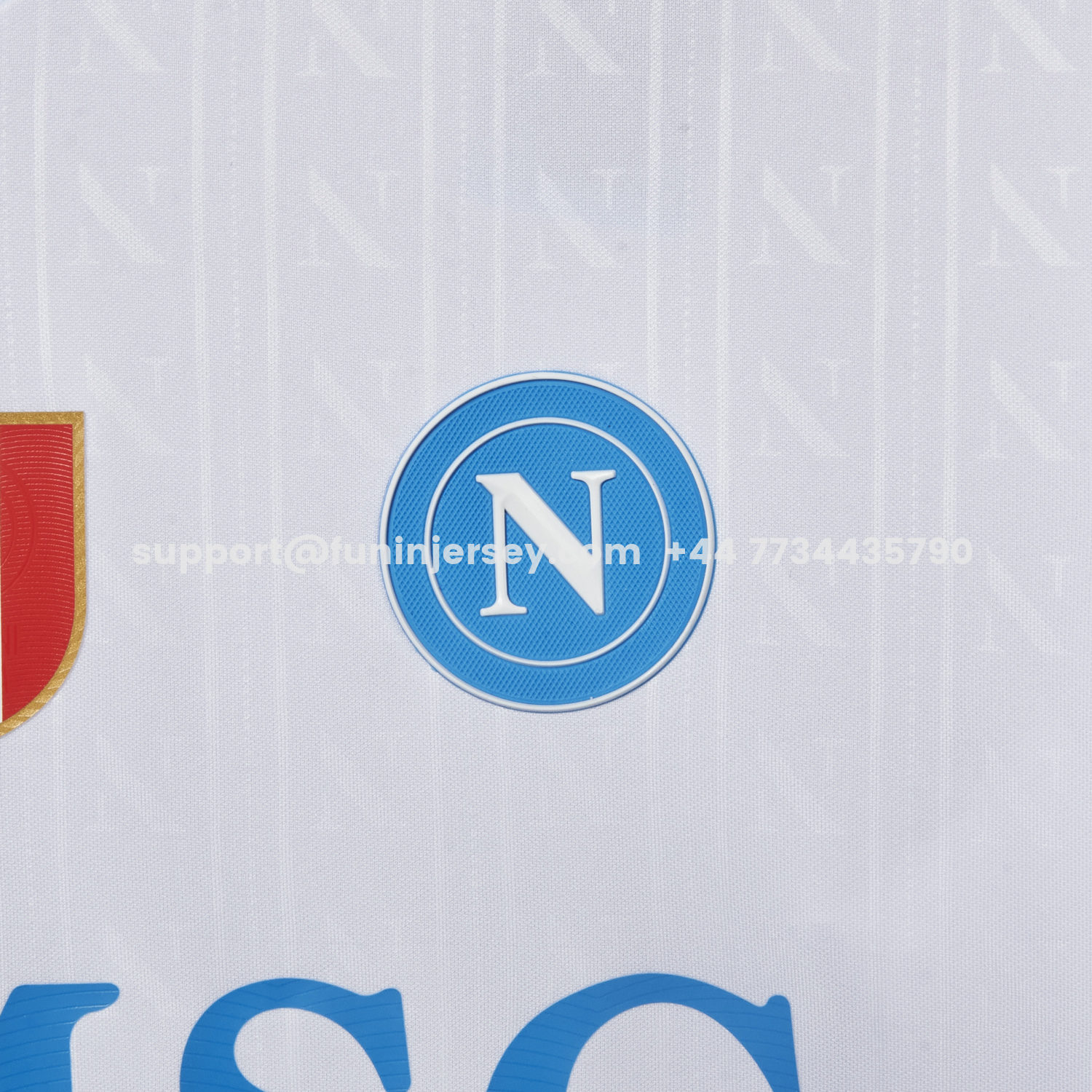 Funinjersey-Napoli 25-26 European Away White Jersey - Fans Version