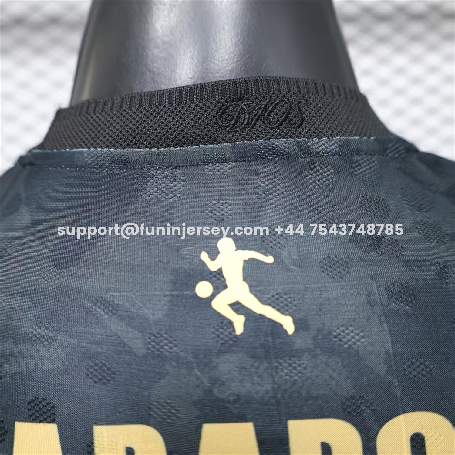 Funinjersey-Argentina 2026 Black Maradona Special Kit - Player Version