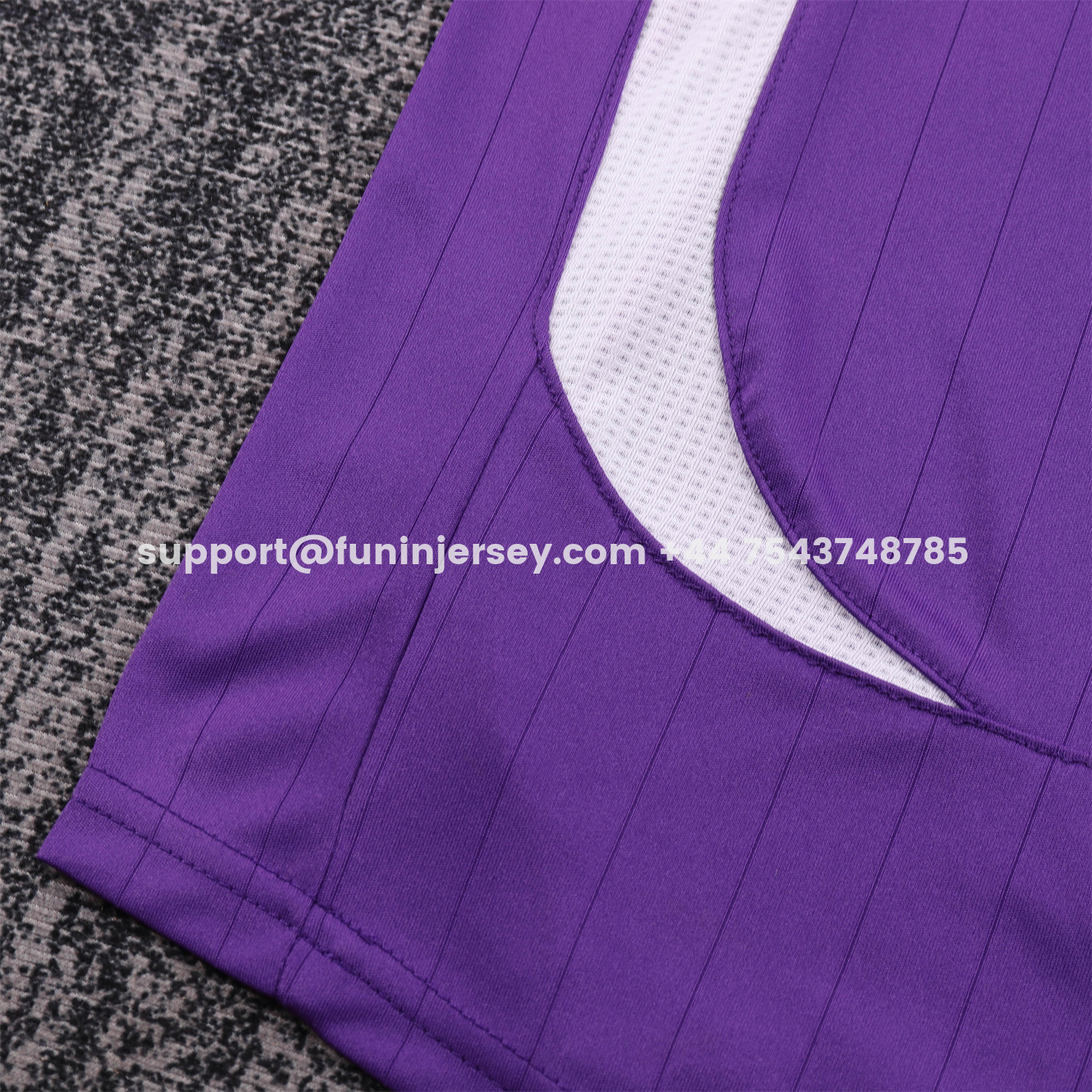 Funinjersey-Retro Real Madrid 2006-07 Away Purple Kids Kit