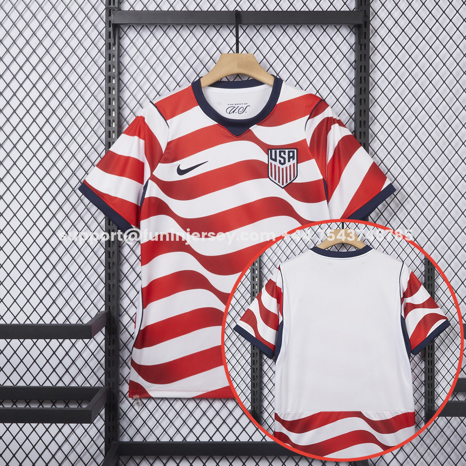Funinjersey-United States USA 2026 Home Jersey - Fans Version