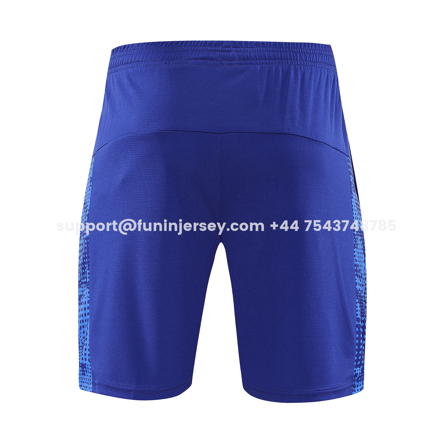 Funinjersey-RB Leipzig 25-26 Vest Training Set - Blue With Red Top & Dark Blue Pants