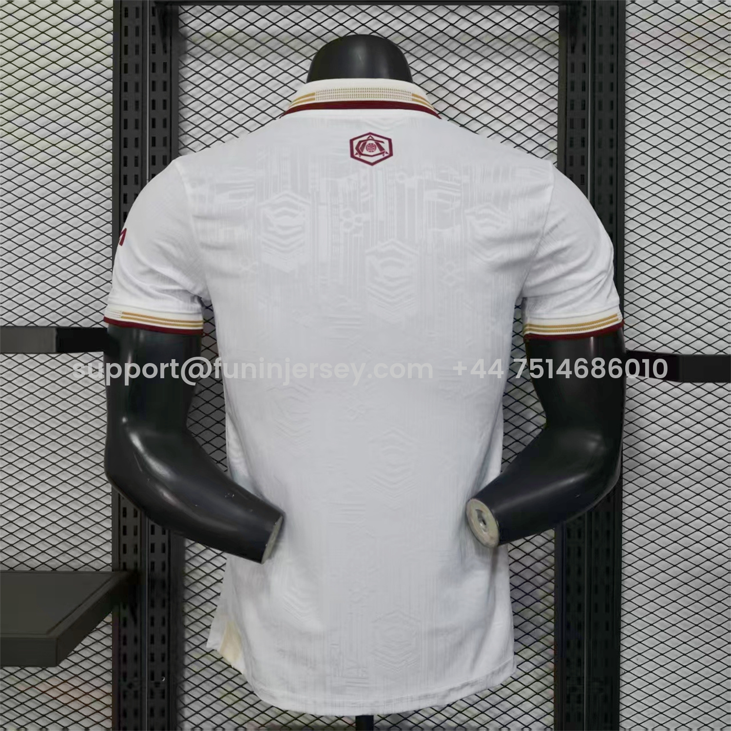 Funinjersey-Arsenal 25-26 Third White Jersey - Player Version