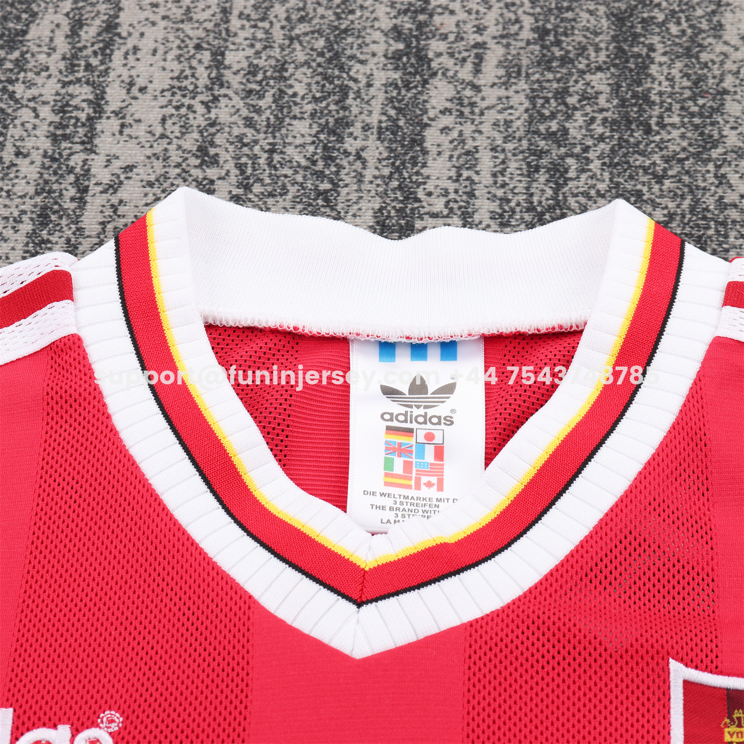 Funinjersey-Retro Liver.pool 1995-96 Home Kids Kit