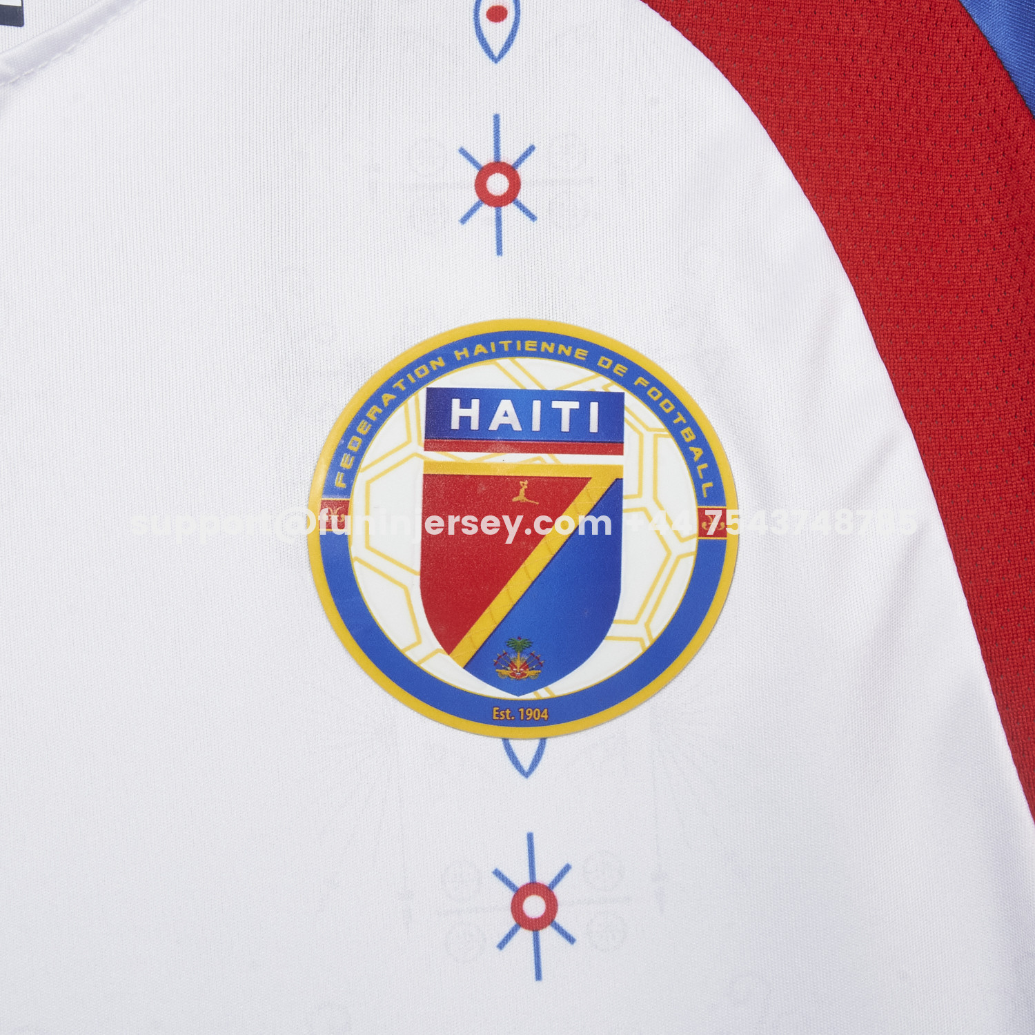 Funinjersey-Haiti 25-26 Away White Jersey - Fans Version