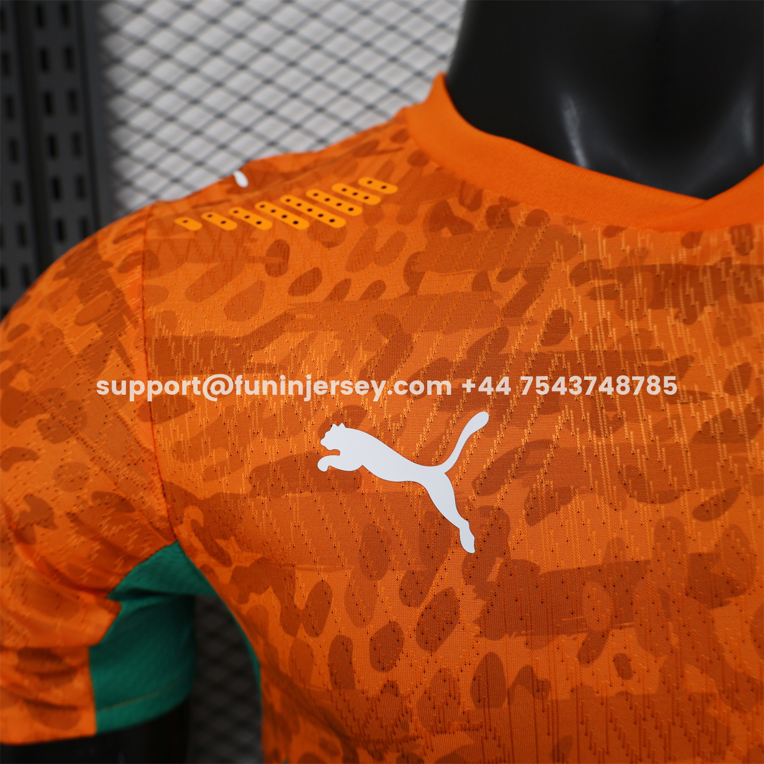 Funinjersey-Ivory Coast 2026 Home Orange Jersey - Player Version