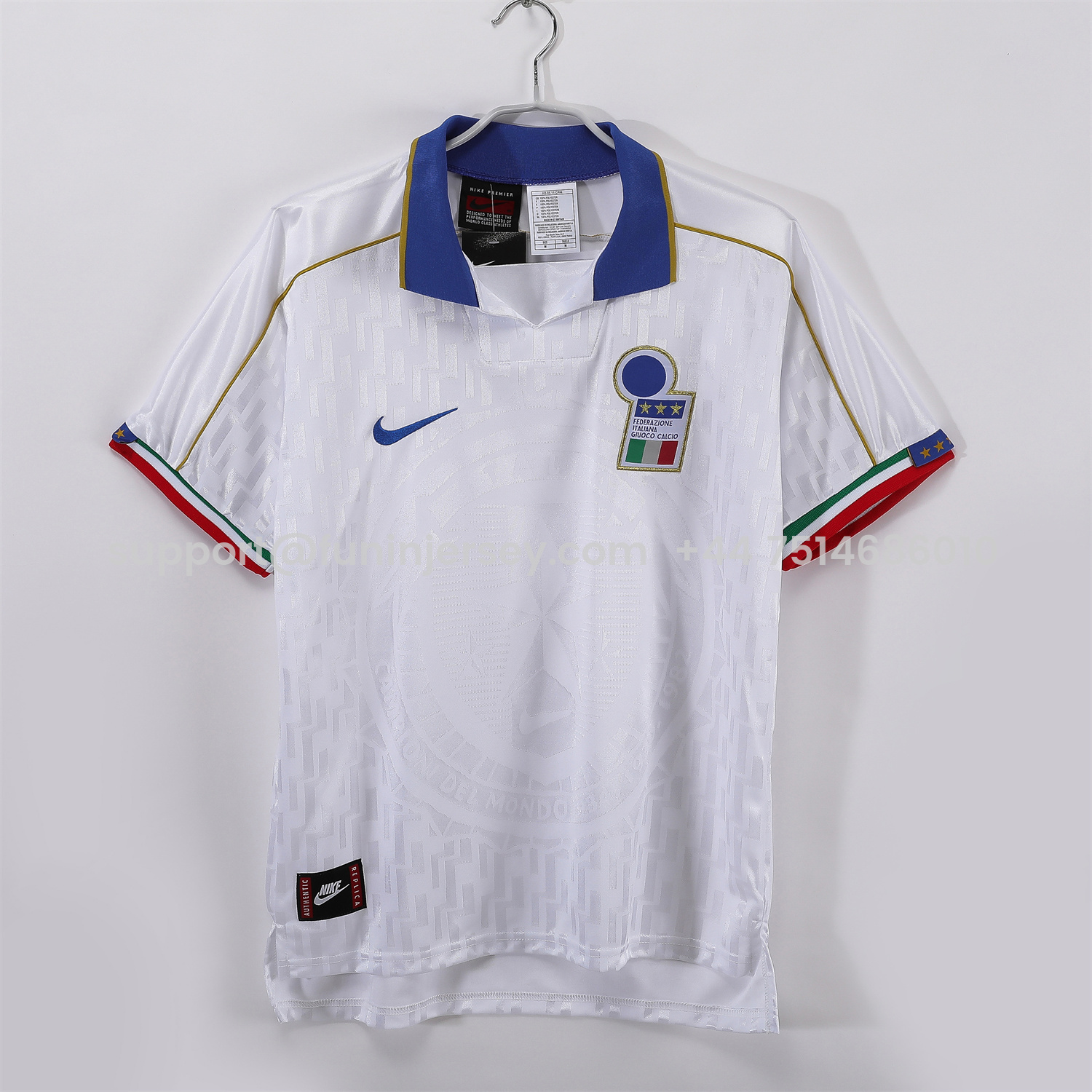Funinjersey-Retro Italy 1995 Away Jersey