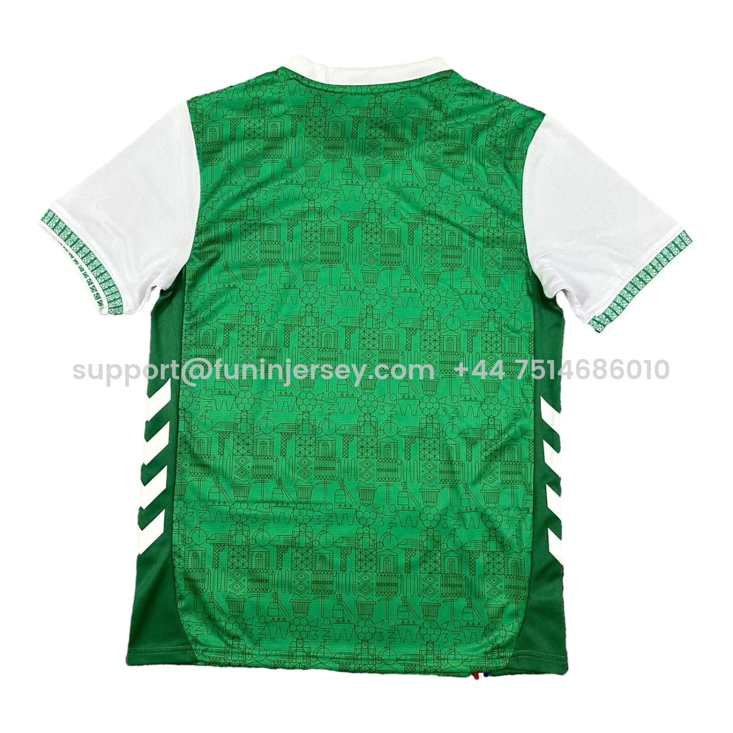 Funinjersey-AS Saint-Etienne 25-26 Home Jersey - Fans Version
