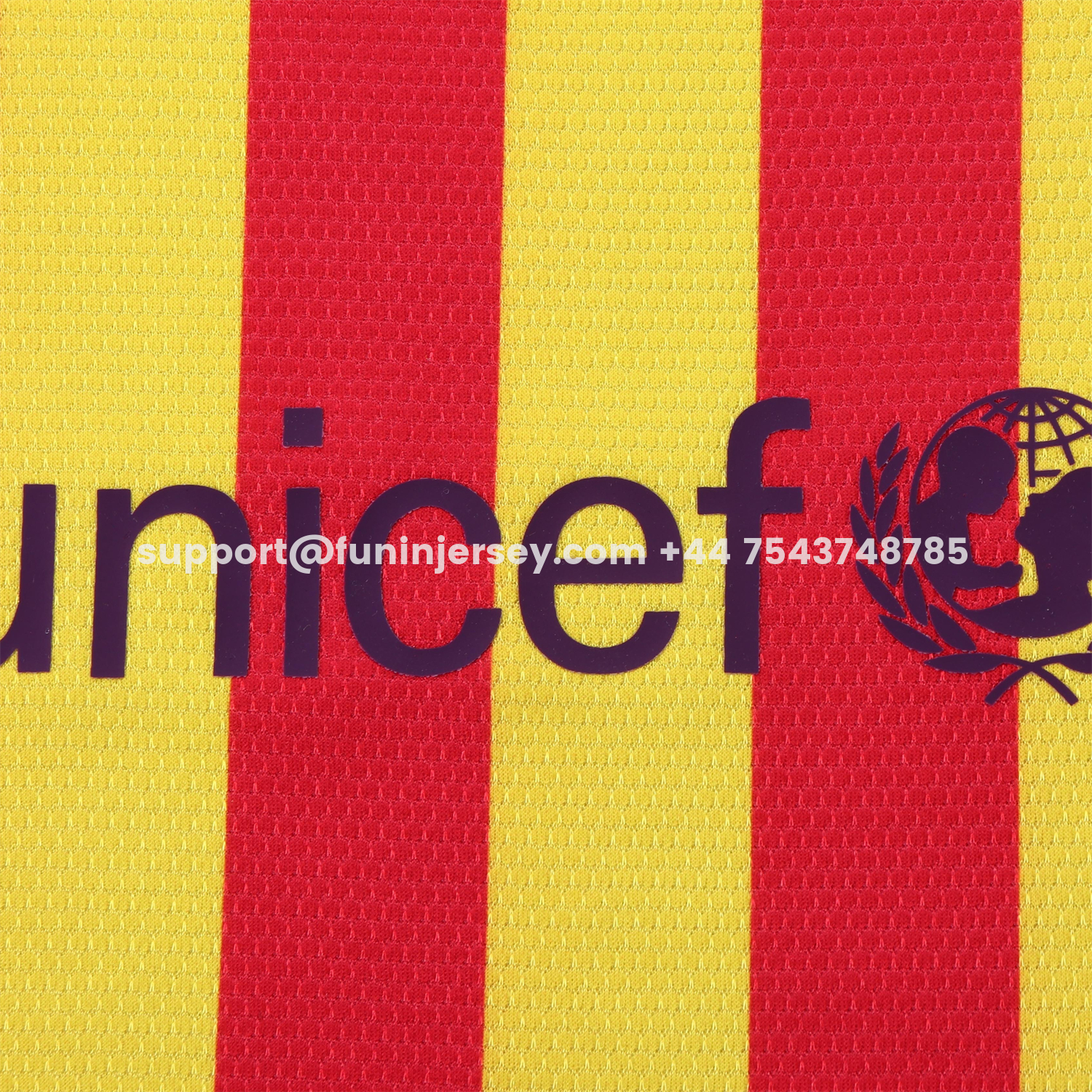 Funinjersey-Retro Barcelona 2013-14 Away Kids Kit
