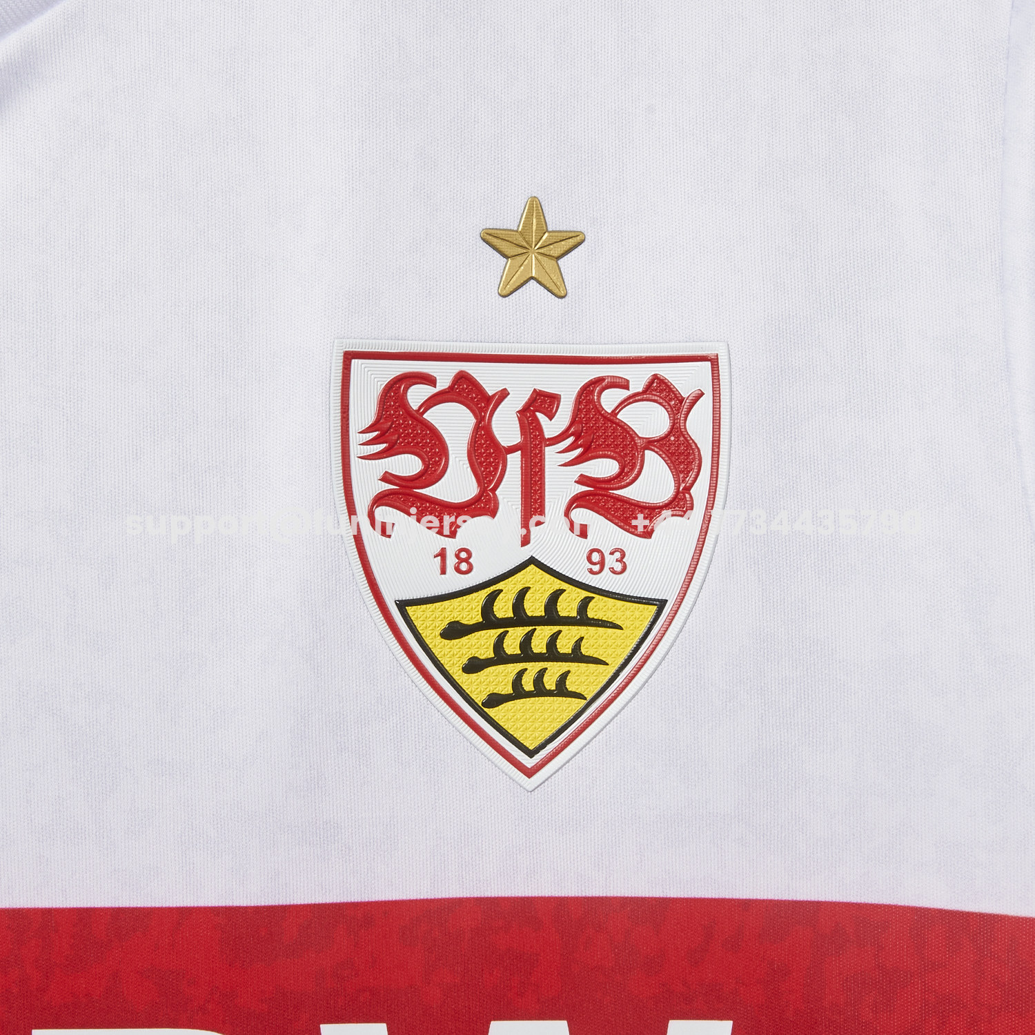 Funinjersey-VfB Stuttgart 25-26 European Home Jersey - Fans Version