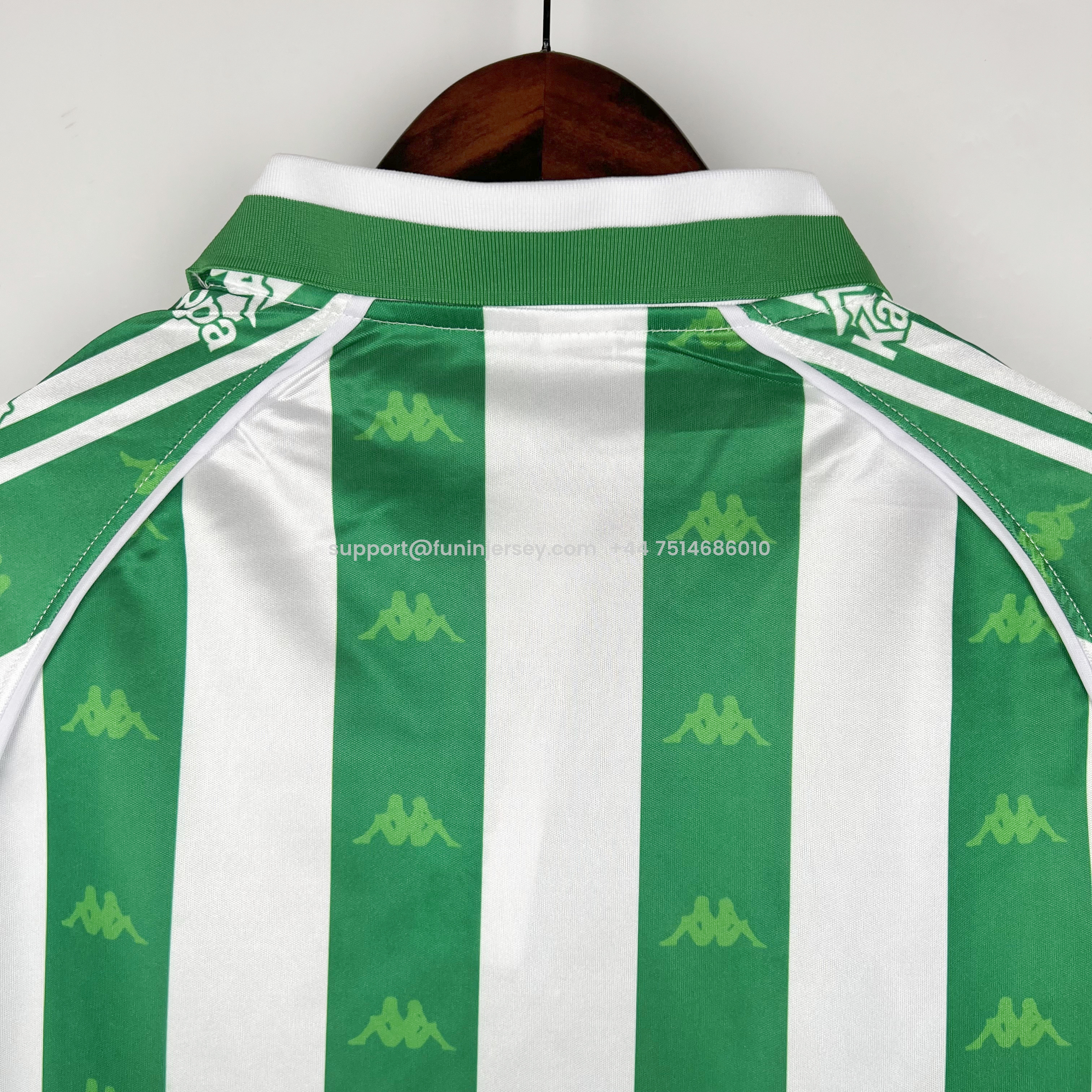 Funinjersey-Retro Real Betis 1995-97 Home Stadium Jersey
