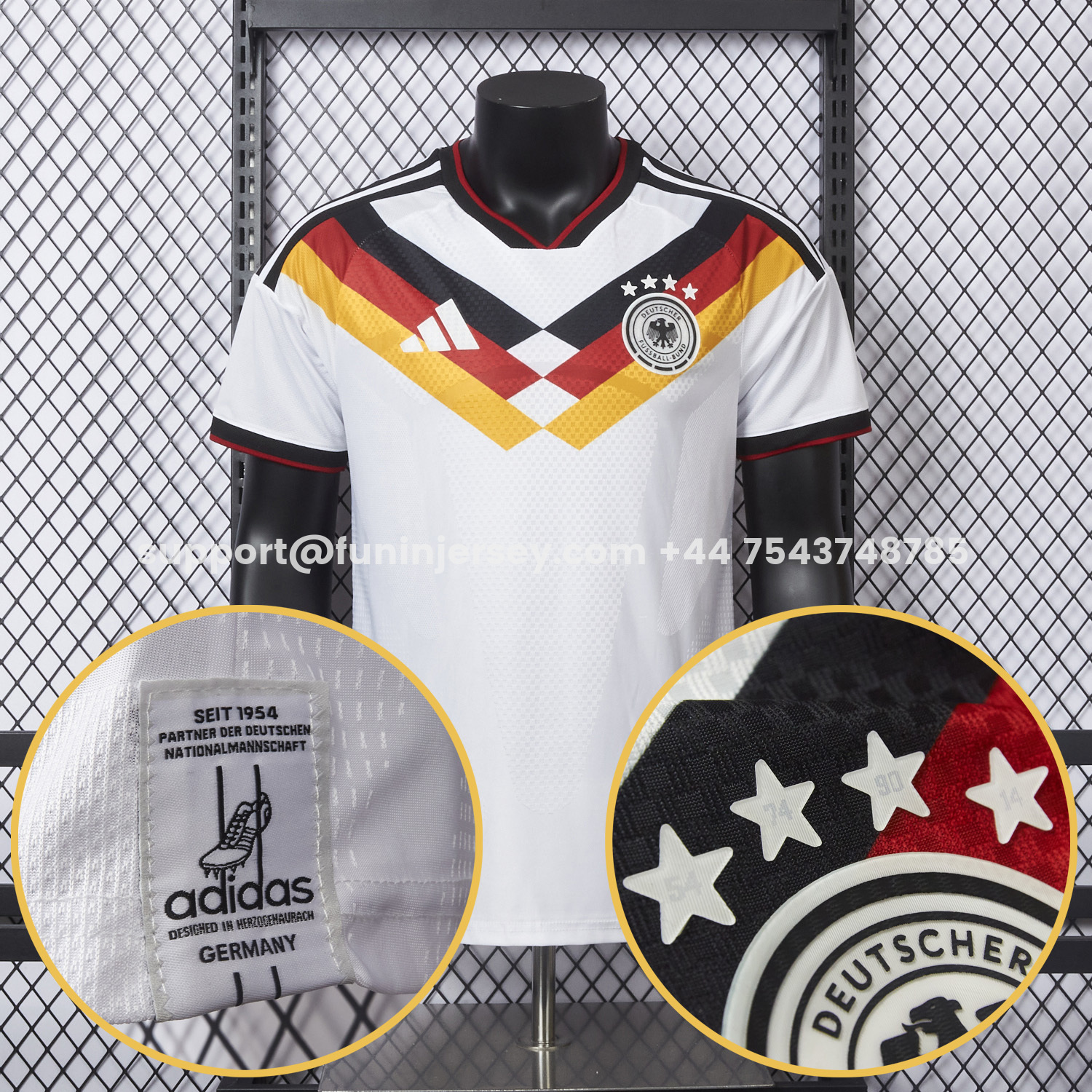 Funinjersey-Germany 2026 Home Jersey - Player Version