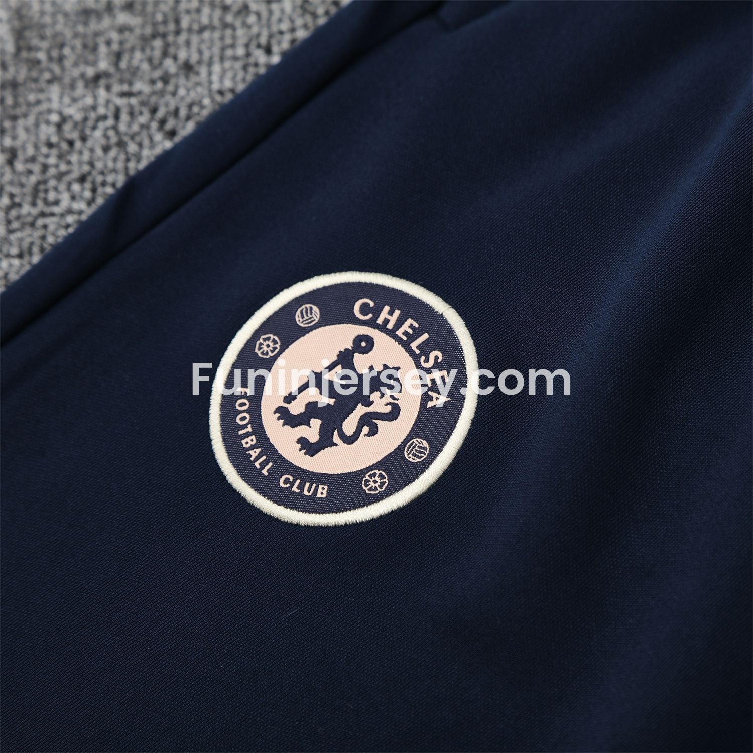 Funinjersey-C.H.E.L.S.E.A 25-26 Traning Hoodie Set - Pink With Royal Blue