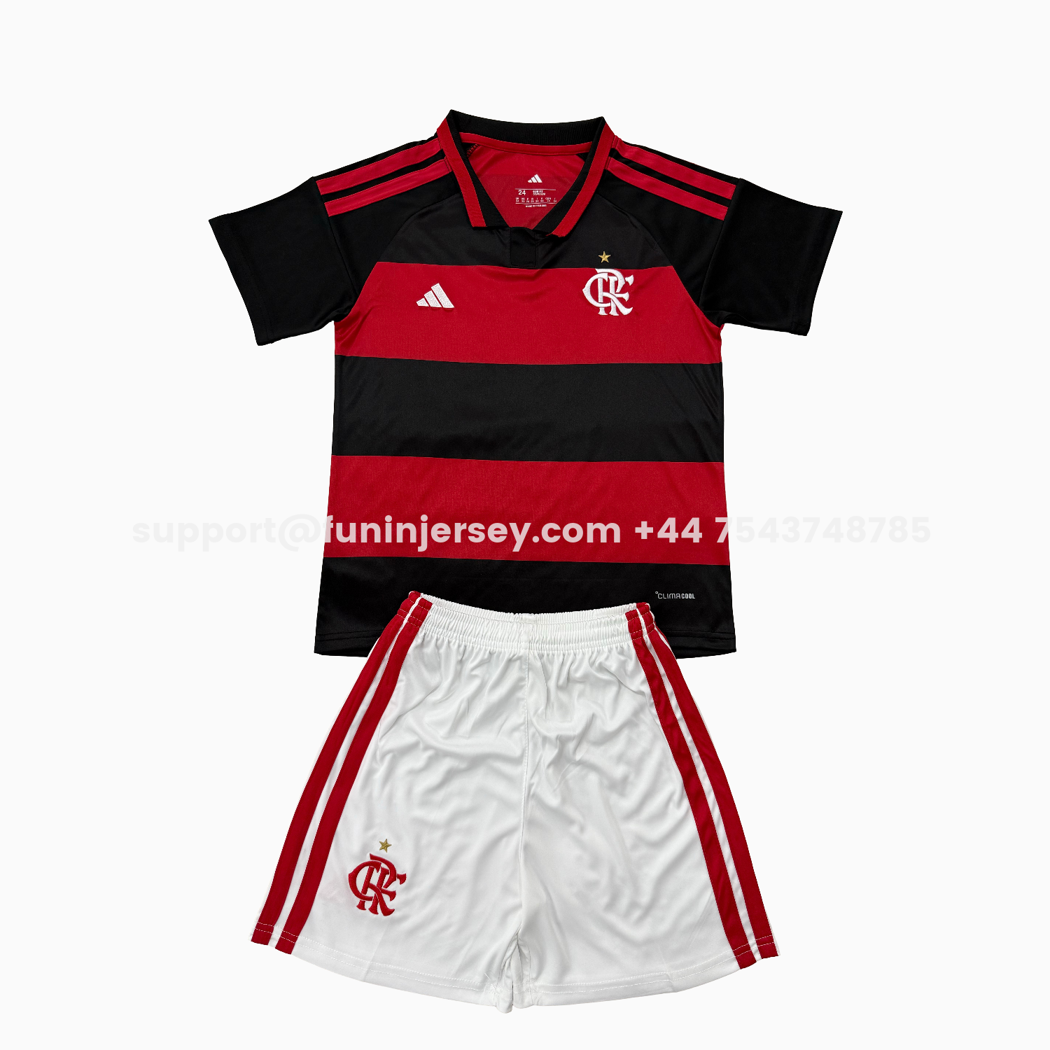 Funinjersey-Flamengo 26-27 Home Unsponsored Men's Adult Jersey Set - Fans Version