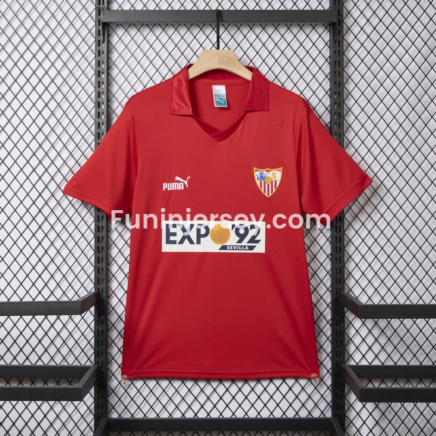 Funinjersey-Retro Sevilla FC 1987-90 Away Jersey