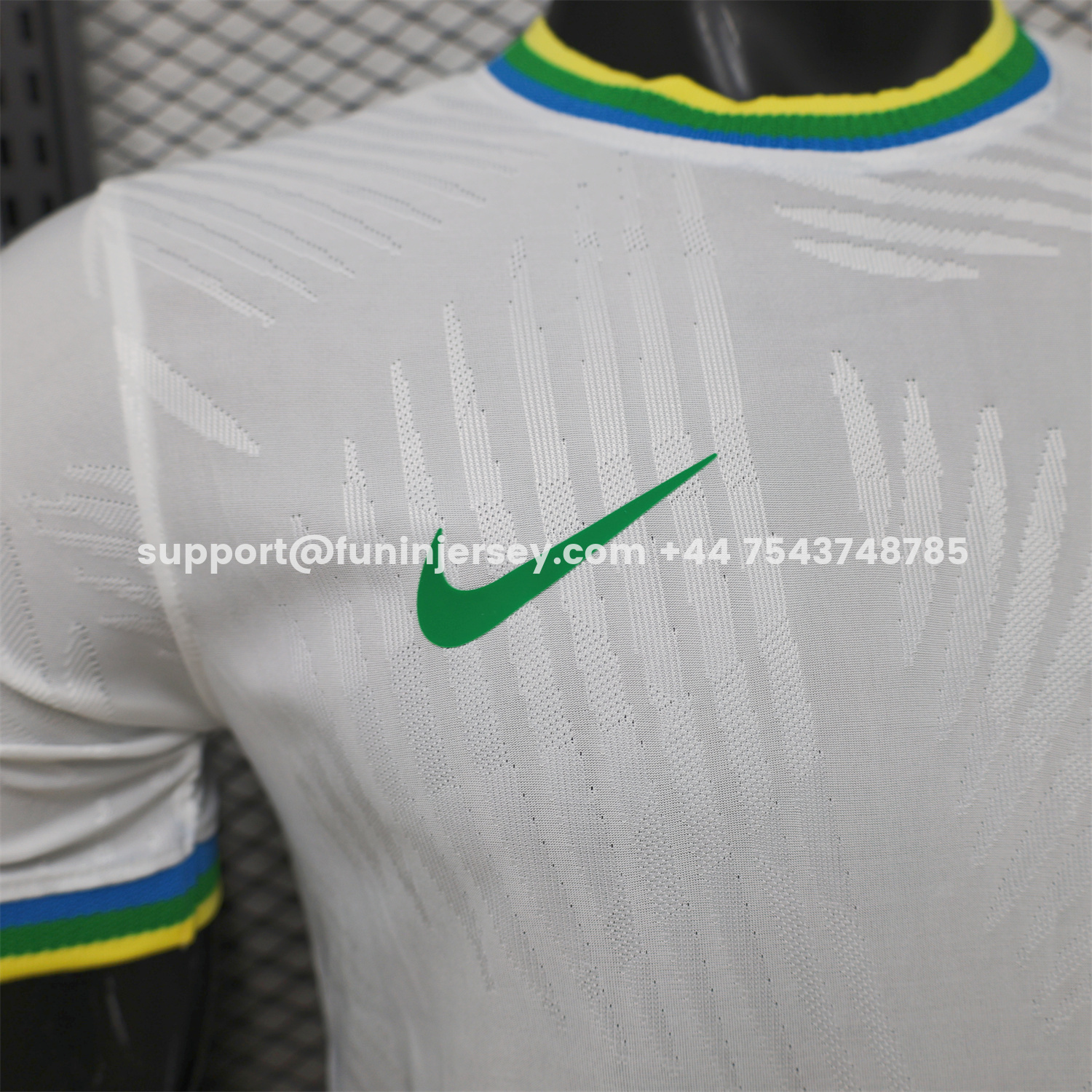 Funinjersey-Brazil 2026 Retro Casual Style White Special Jersey - Player Version