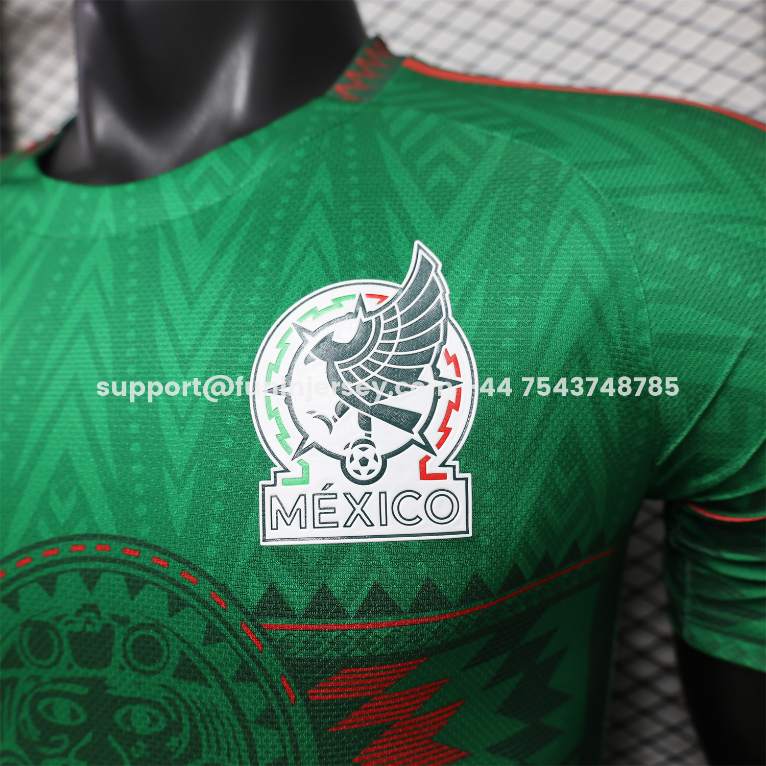 Funinjersey-Mexico 2026 Aztec Sun Stone Green Special Jersey - Player Version