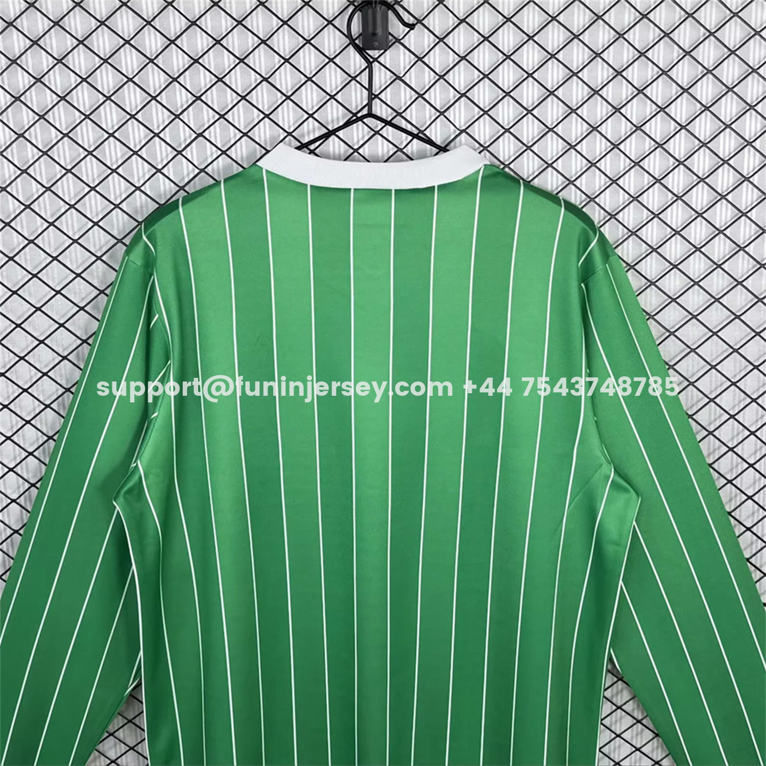 Funinjersey-Retro Werder Bremen 1988-89 Away Long Sleeves Jersey
