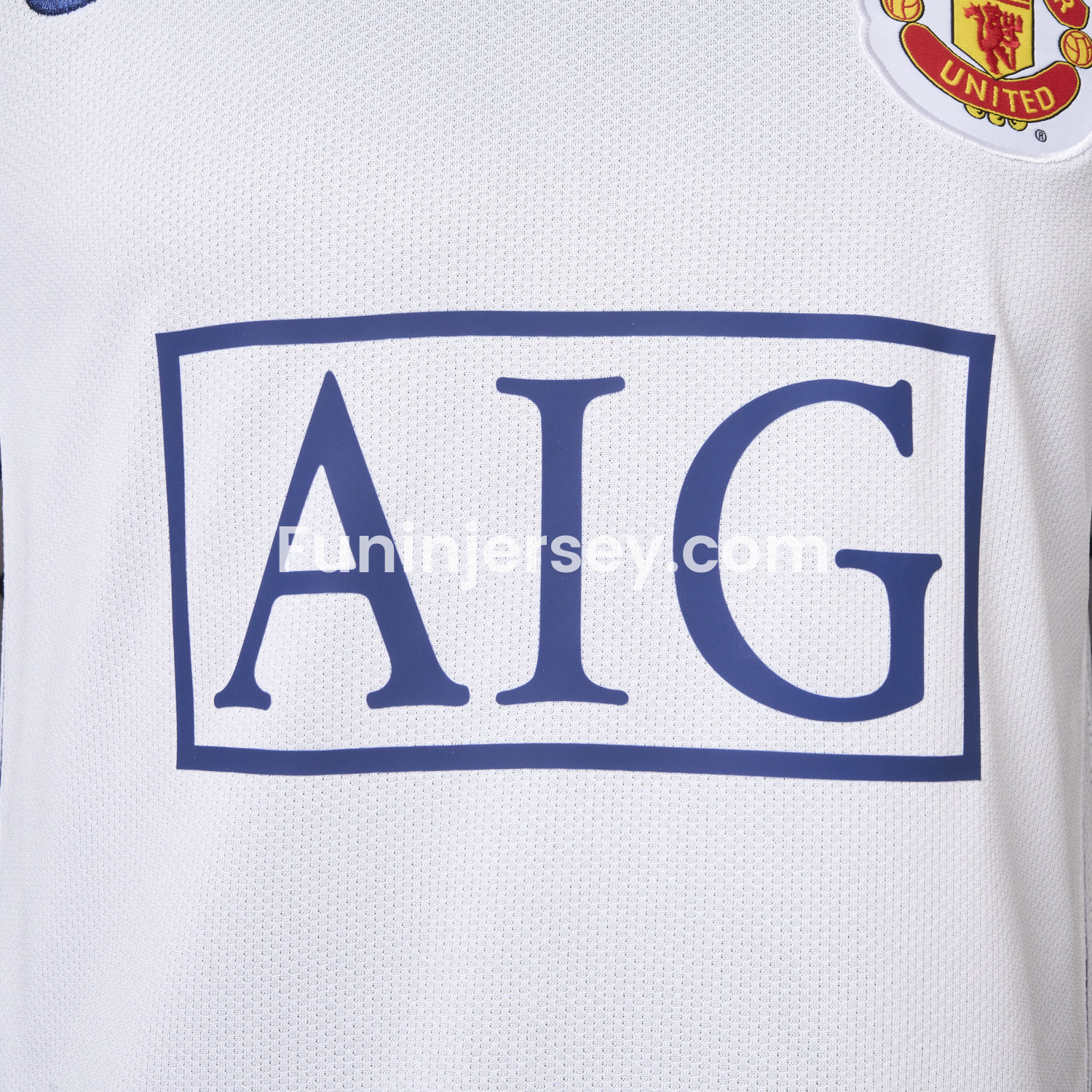 Funinjersey-Retro Manchester United 2008-09 Away Jersey - Player Version